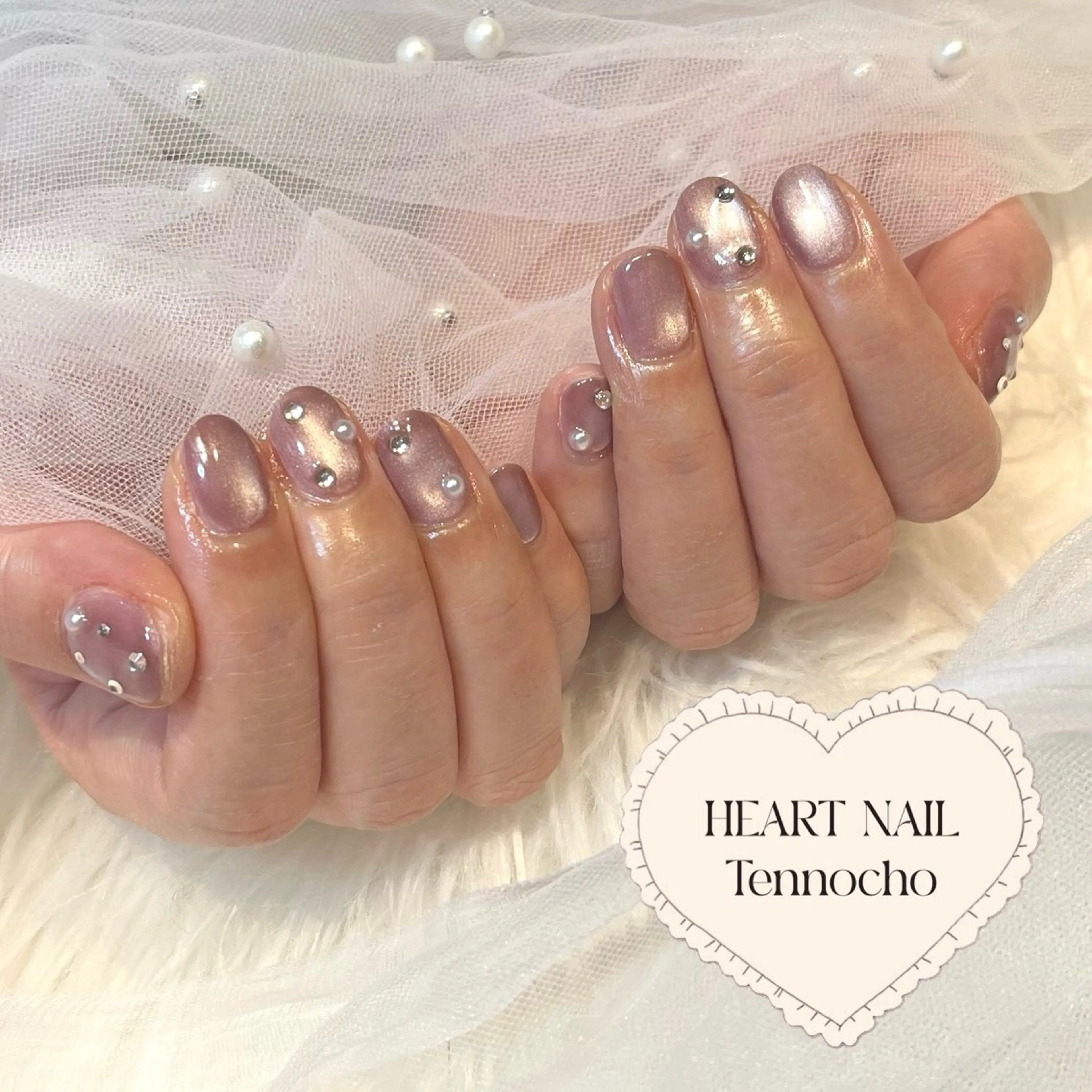 ネイル マグネットネイル HARUKA 🐼のネイルデザイン