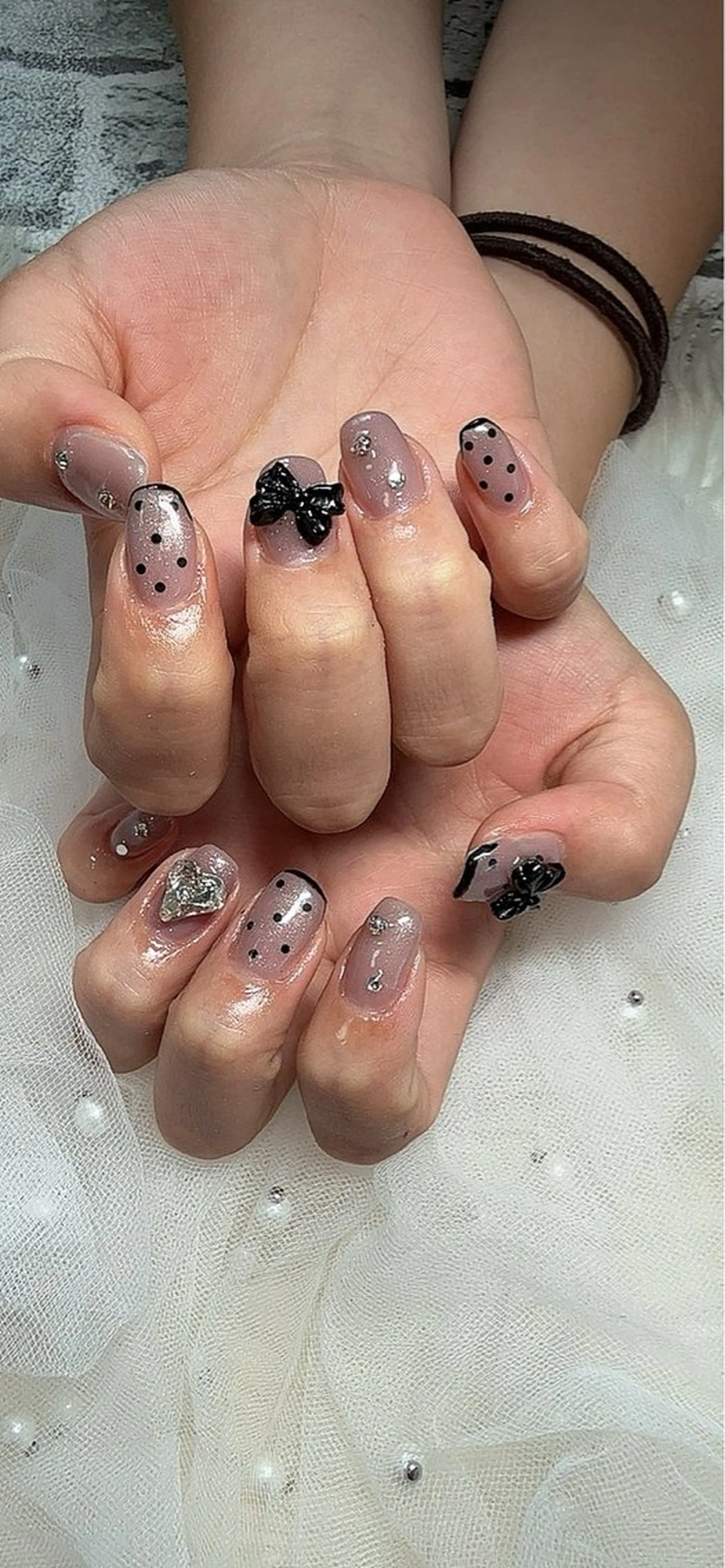 ネイル ドット ハンドネイル Ruana Nailのネイルデザイン