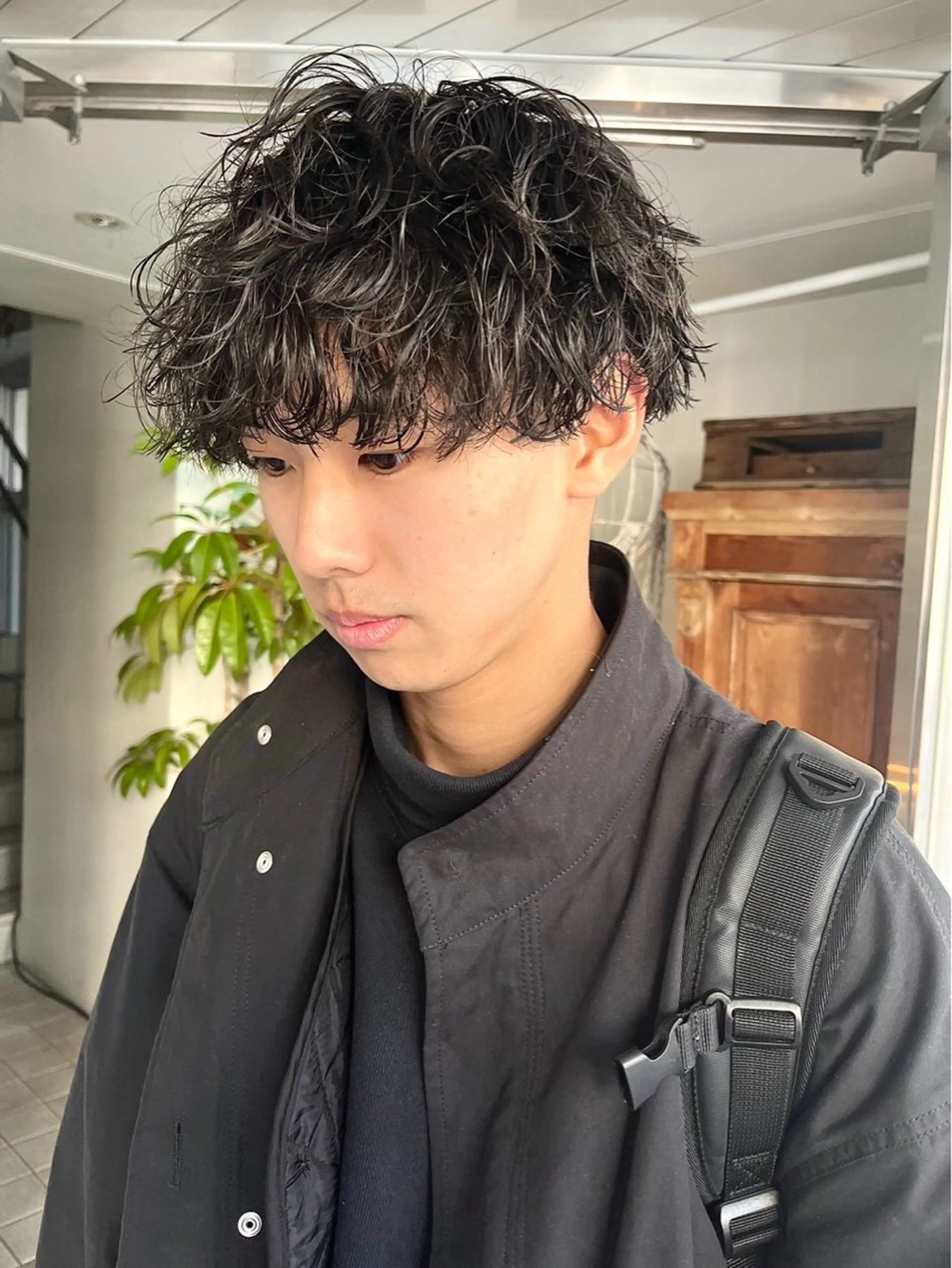 パーマ カット パーマ little石川 秀のヘアスタイル