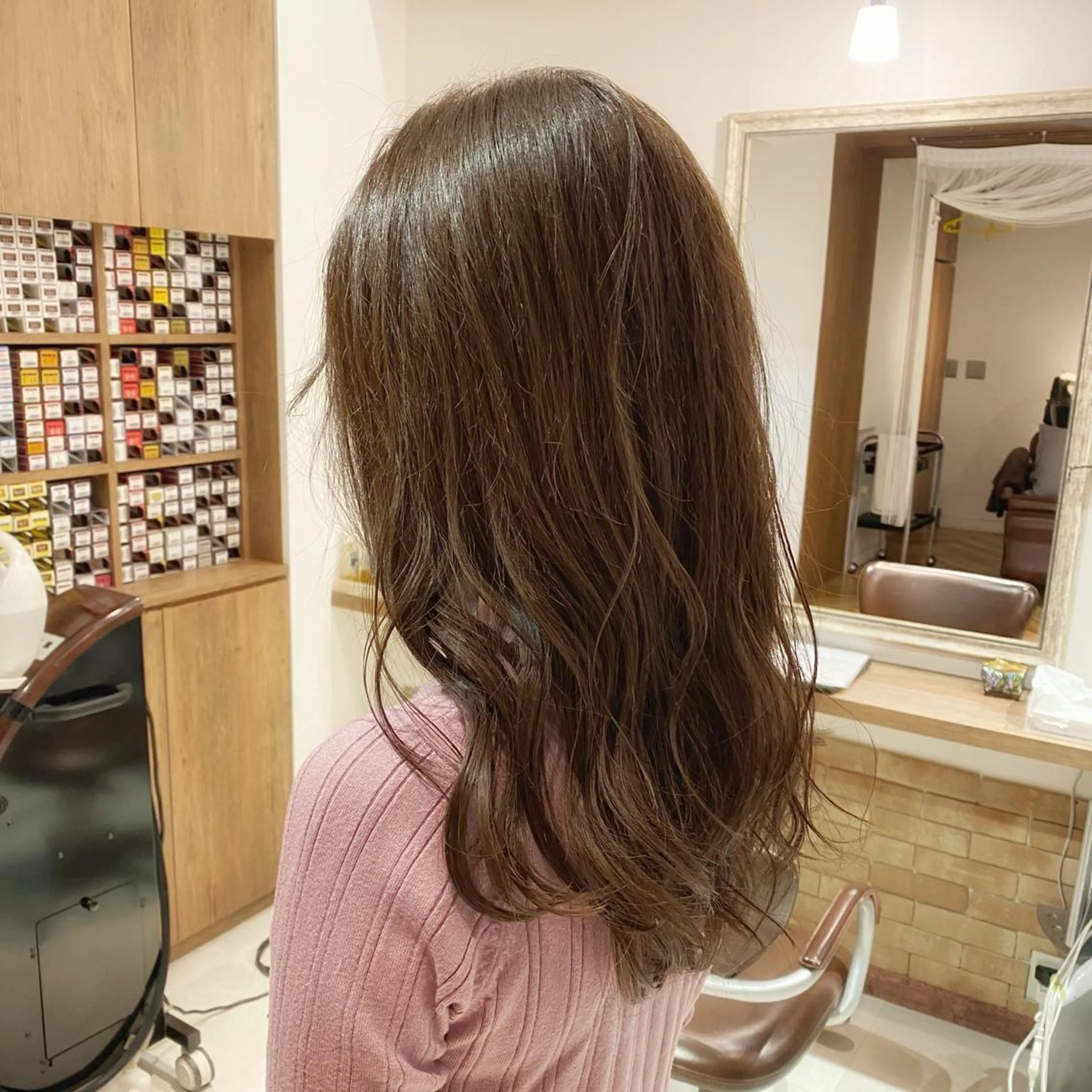 ロング ヘアアレンジ レイヤーカット 髪質改善特化 安東駿介のヘアスタイル