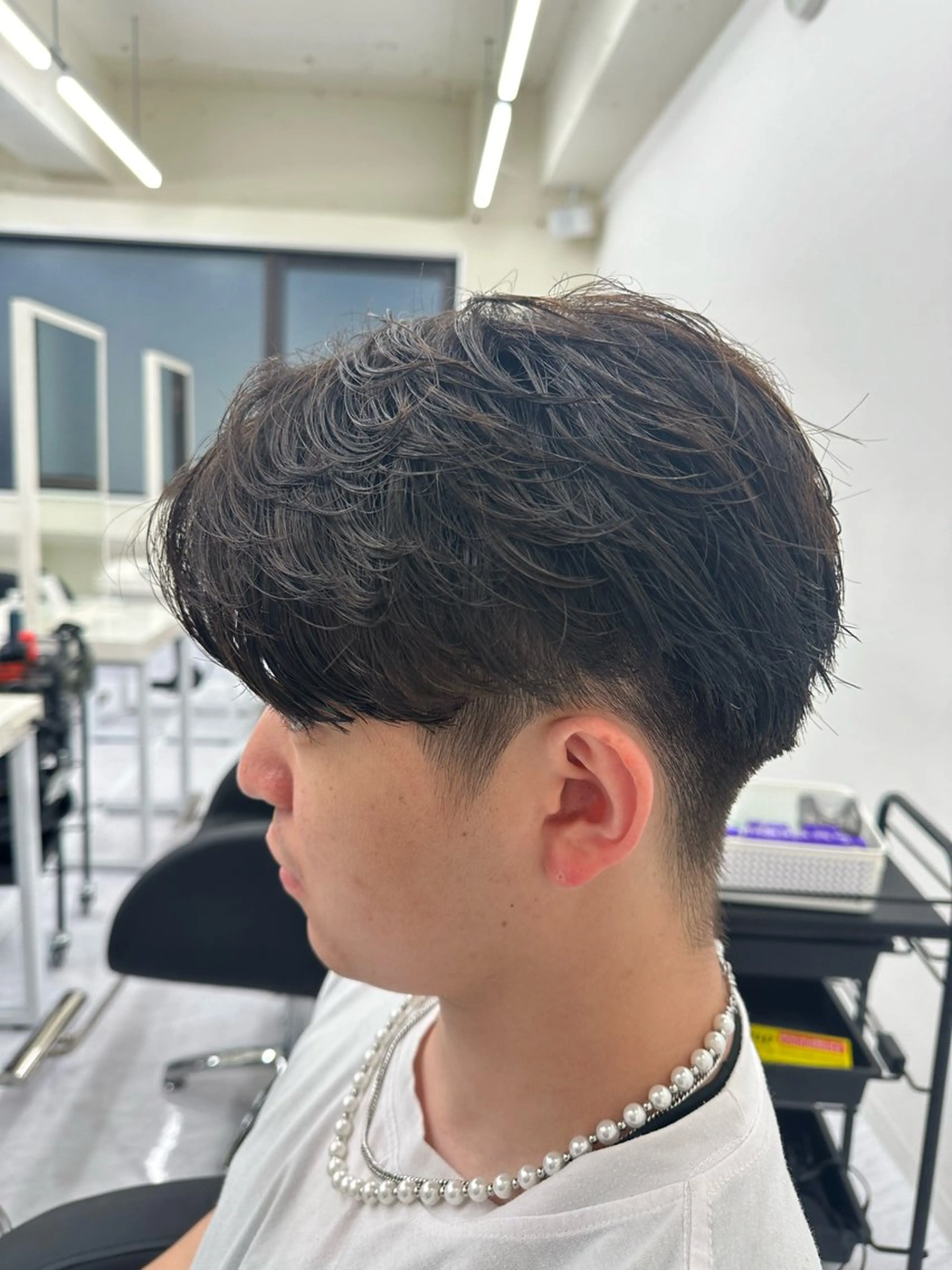 パーマ ニュアンスパーマ 岡部 琉斗のヘアスタイル