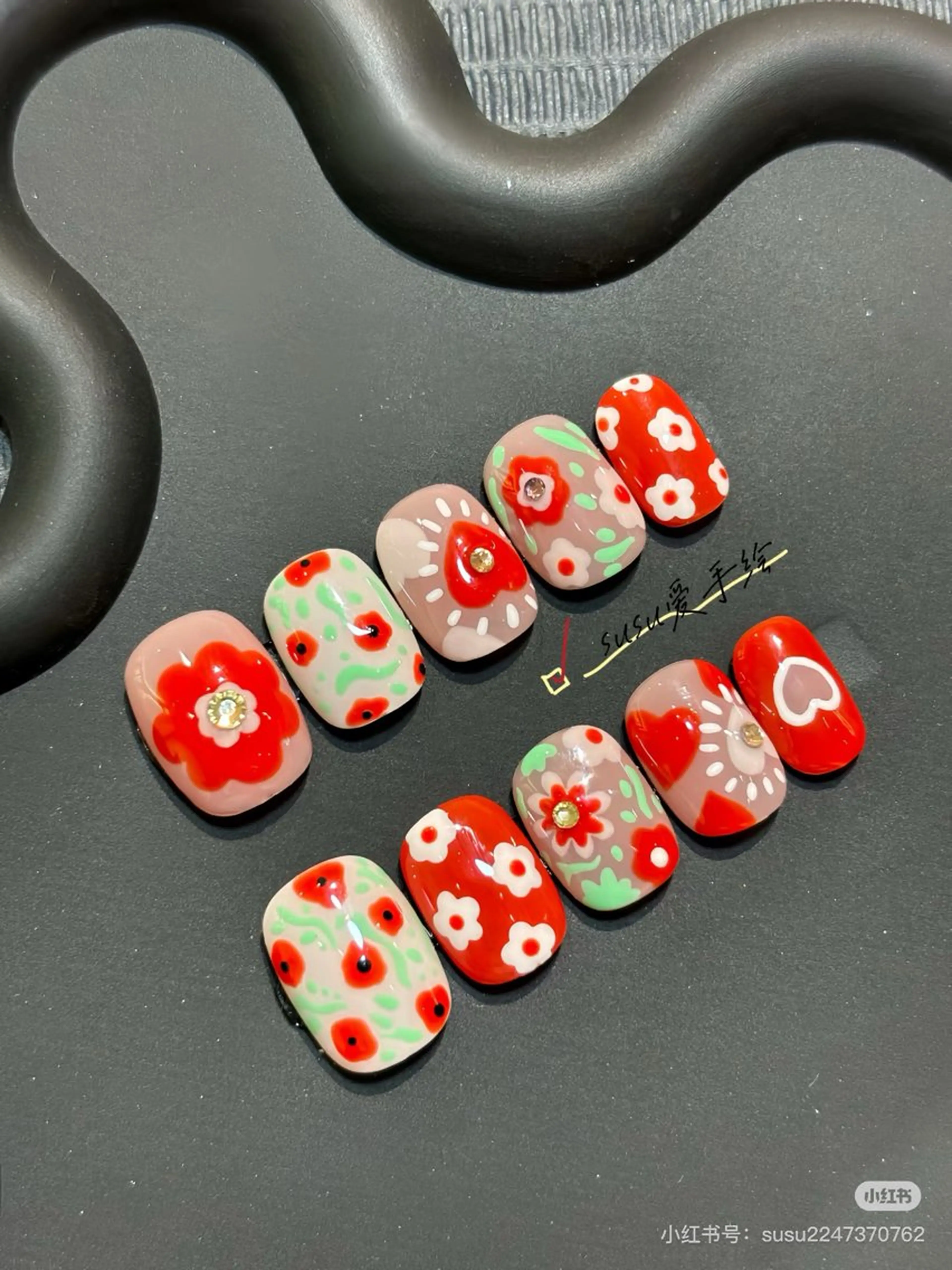 ネイル Eveネイル チップスカルプ専門店のネイルデザイン