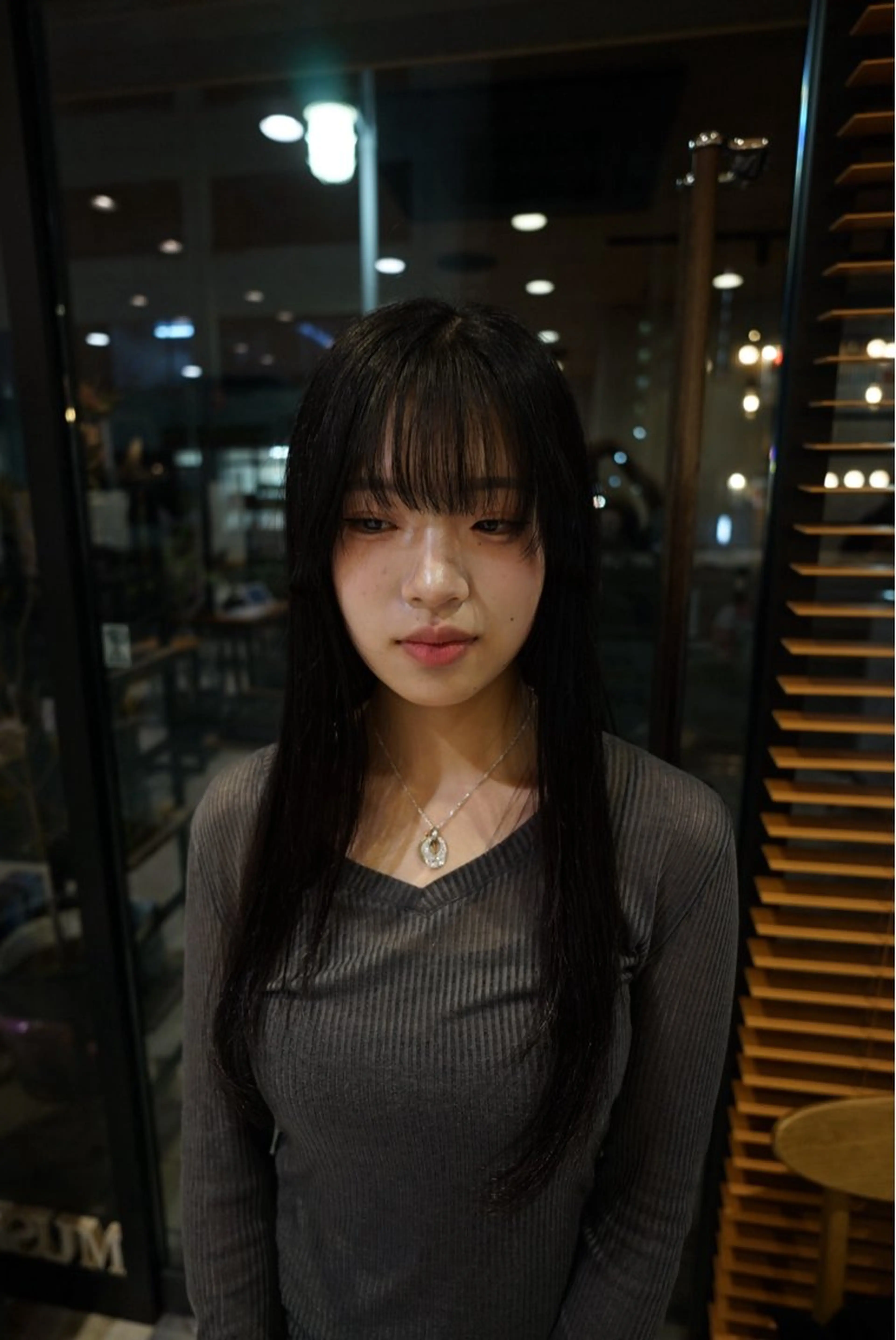 ロング カラー カット レイヤー/似合わせ/ yuan⟡.·のヘアスタイル