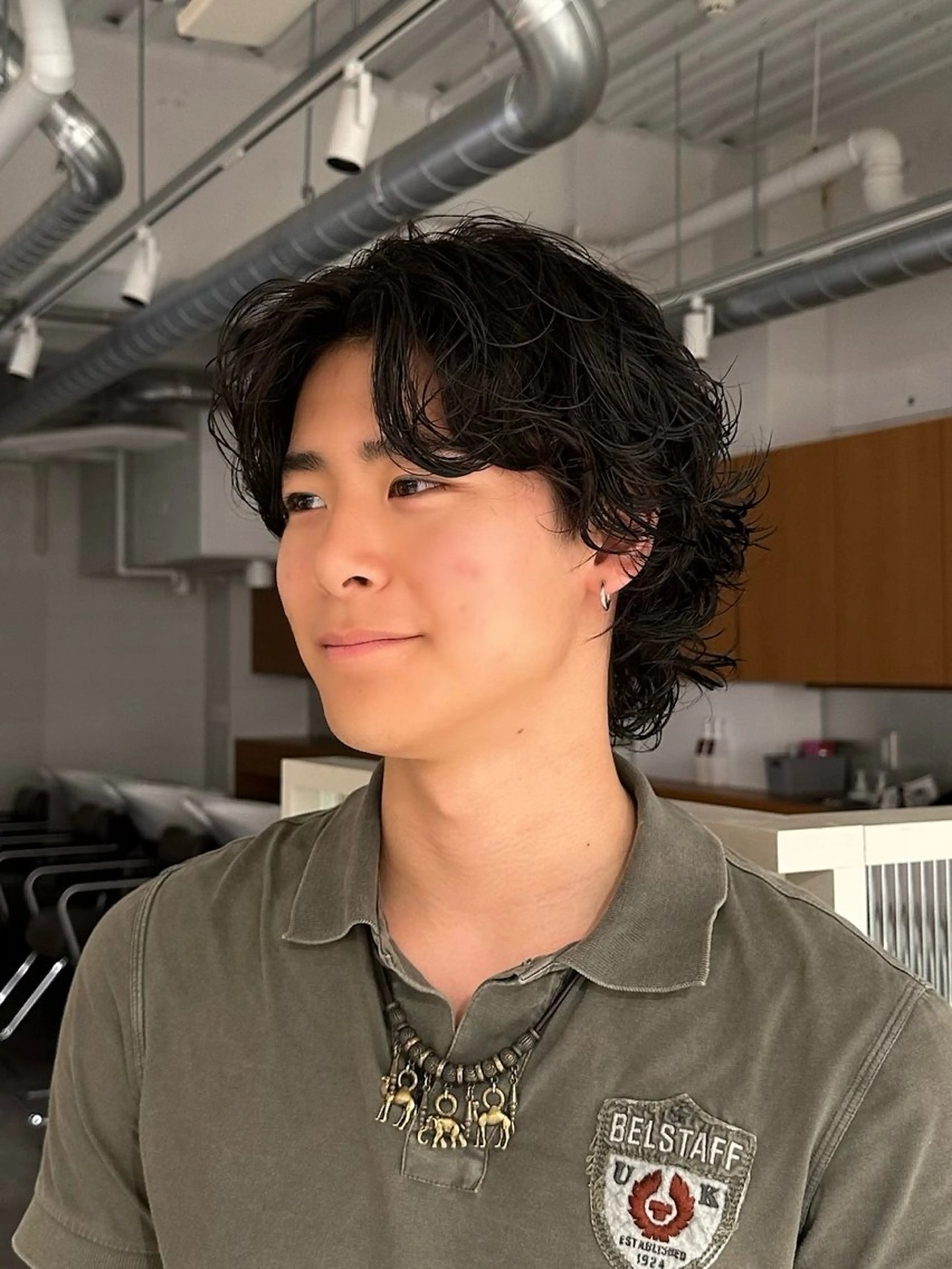 《初パーマ歓迎♪》清潔感＆洒落感UP！メンズパーマモデル🧴の写真