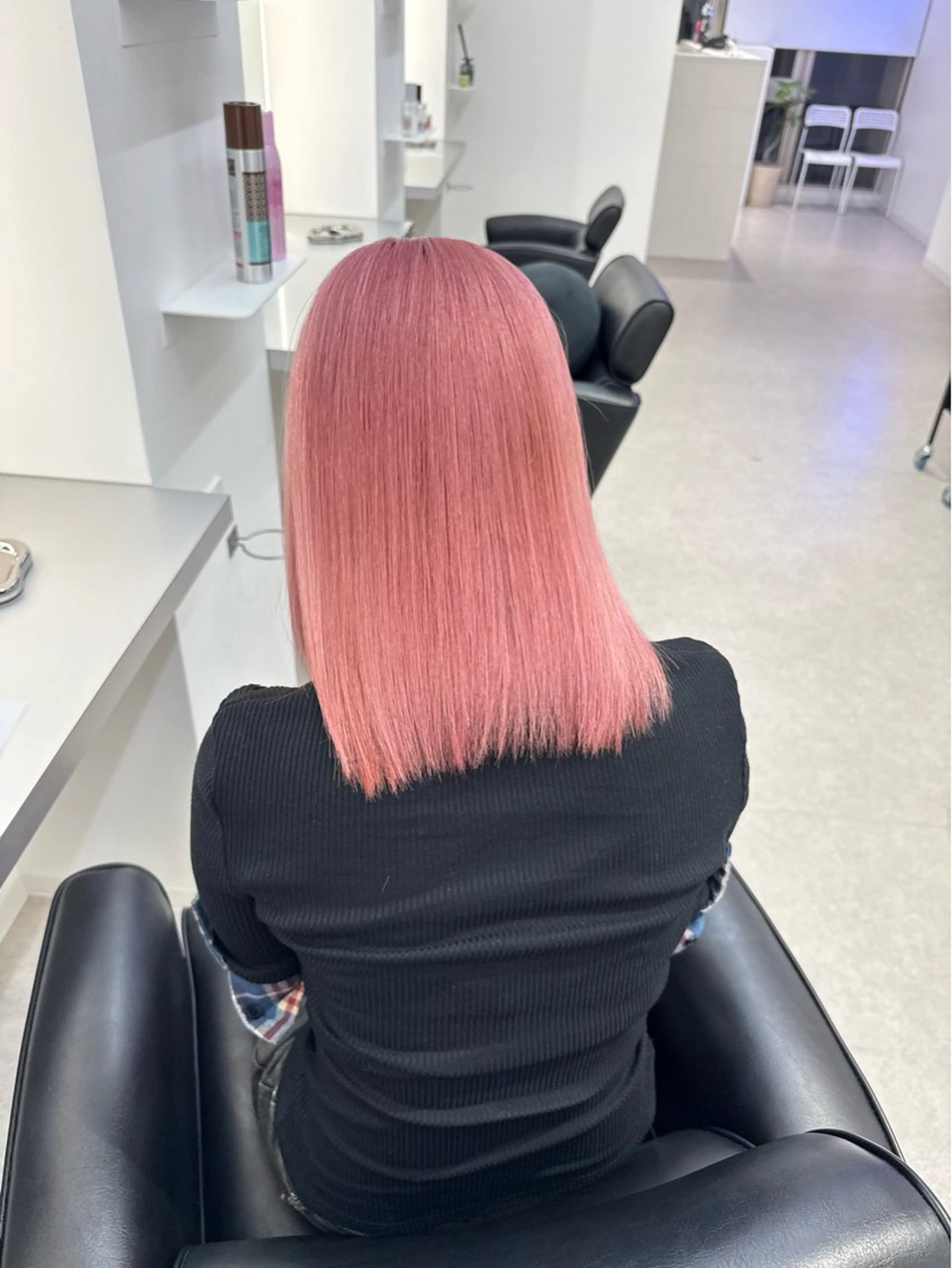 ミディアム カラー ブリーチ/艶カラー 💎koharu💎のヘアスタイル