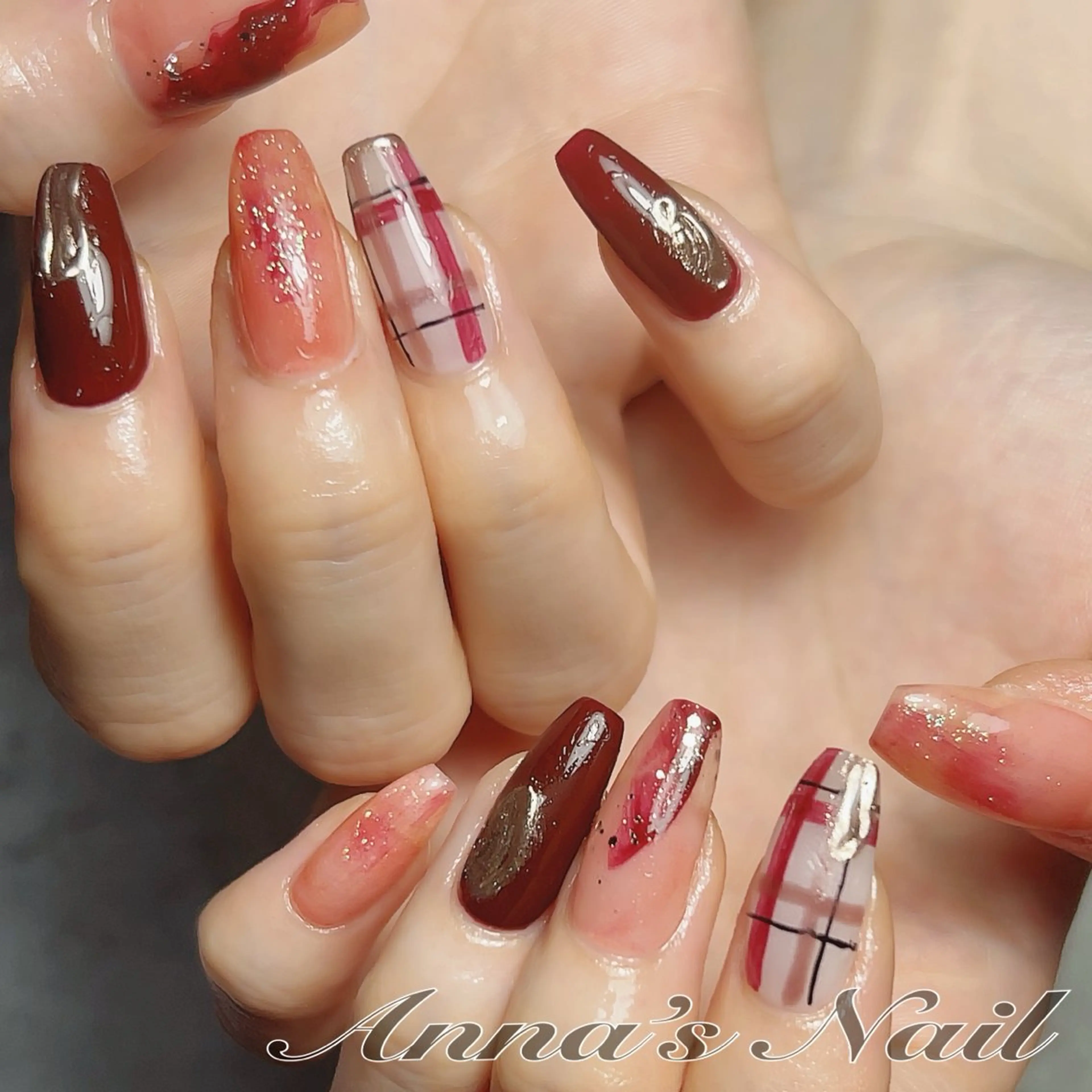 ネイル ハンドネイル Anna’s Nail所属・清口 杏奈のネイルデザイン