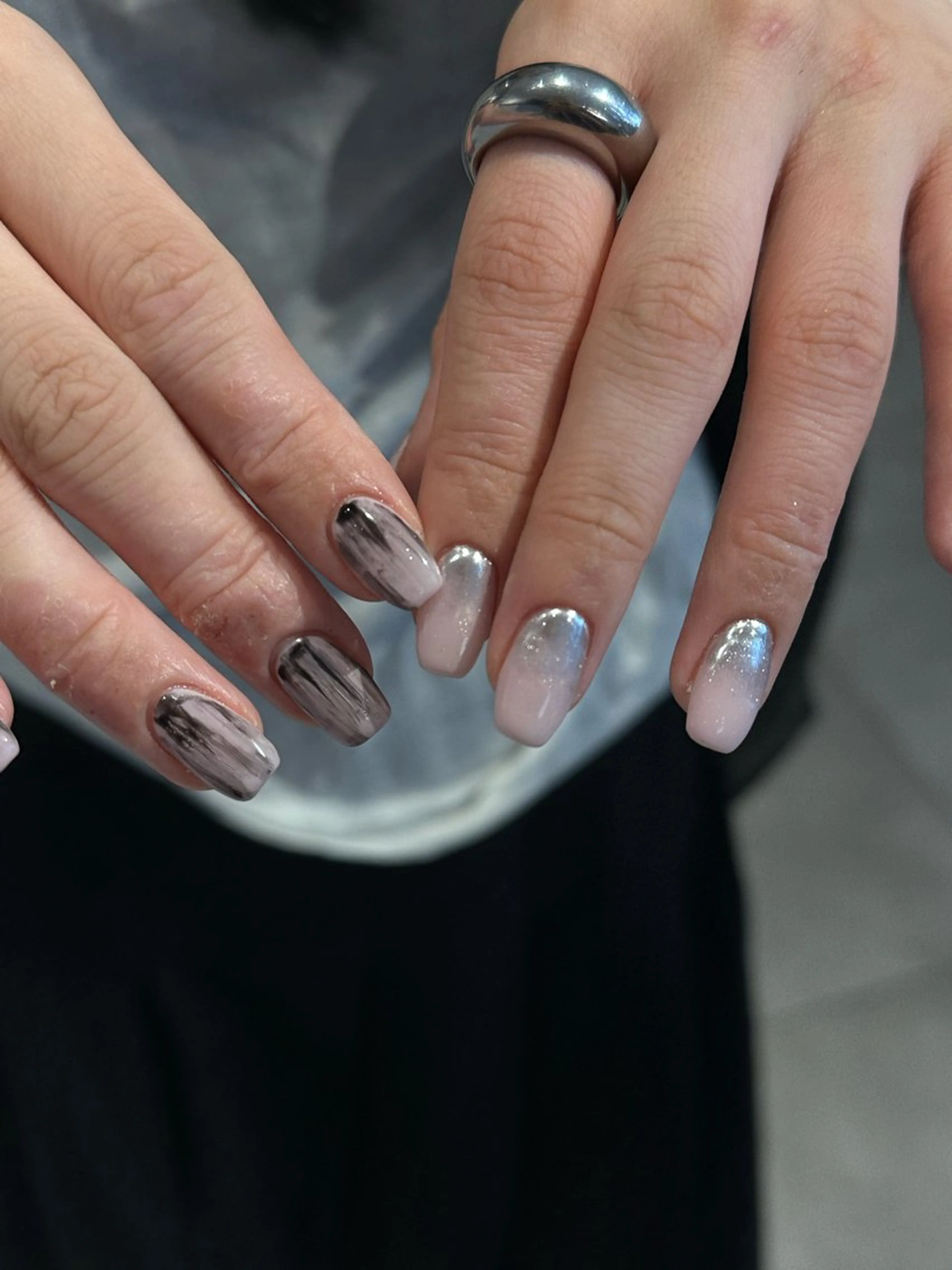 ネイル ハイトーン特化 pepe🎀のヘアスタイル