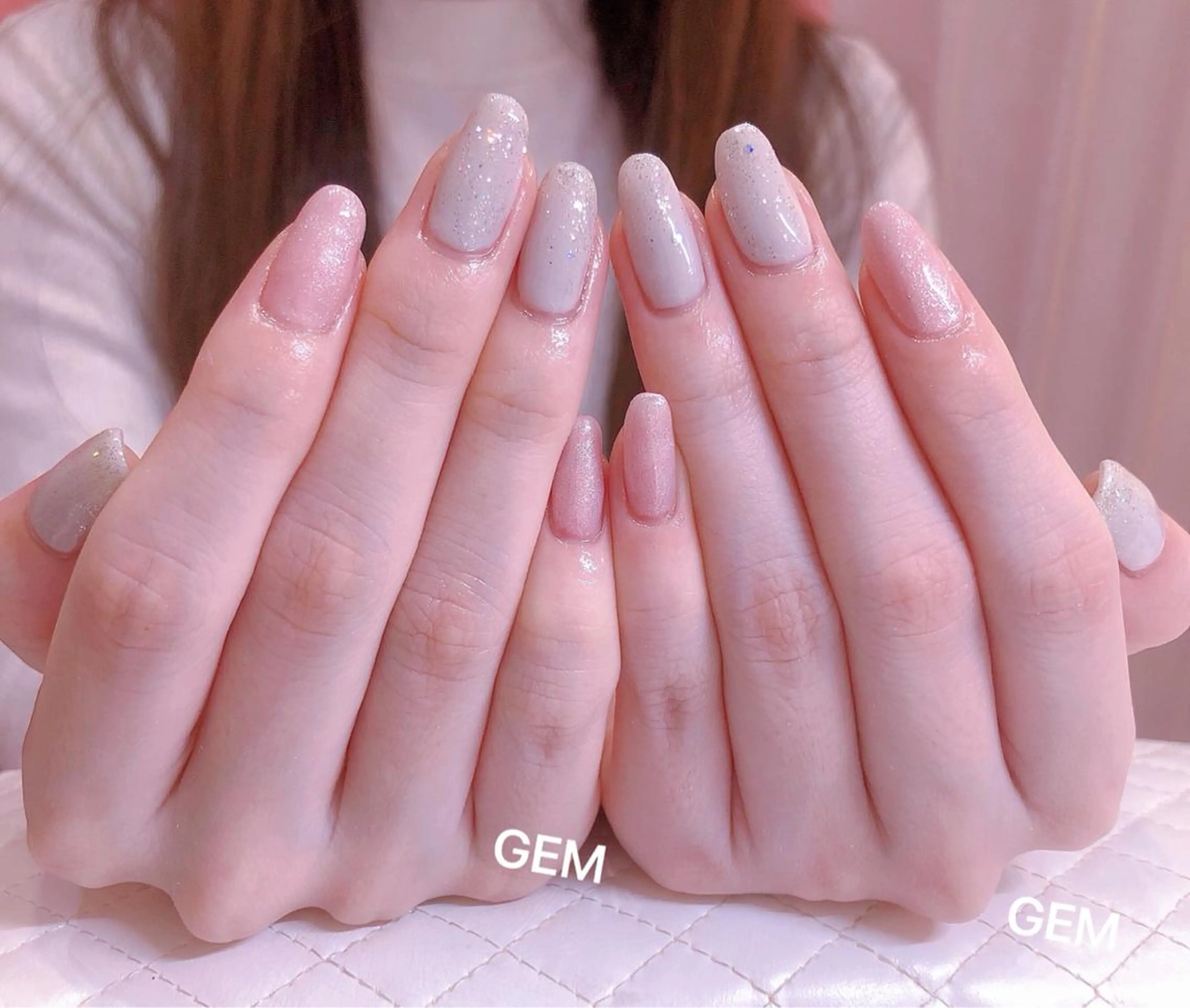 ネイル シンプルネイル GEM beautyのマツエク・マツパデザイン