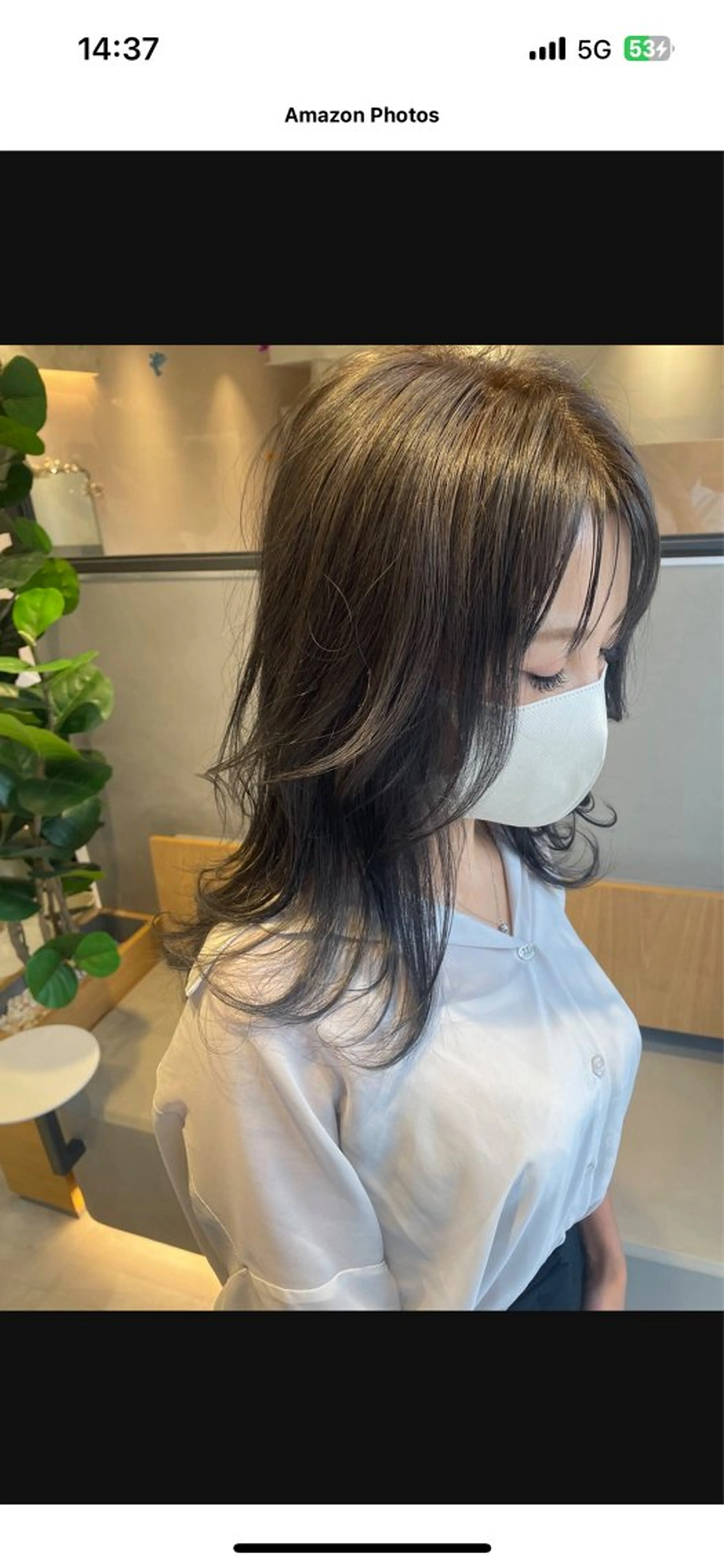 ロング カラー アッシュ カット ヘアカラー トリートメント ✨艶髪職人艶カラー✨ 中本輝人のヘアスタイル