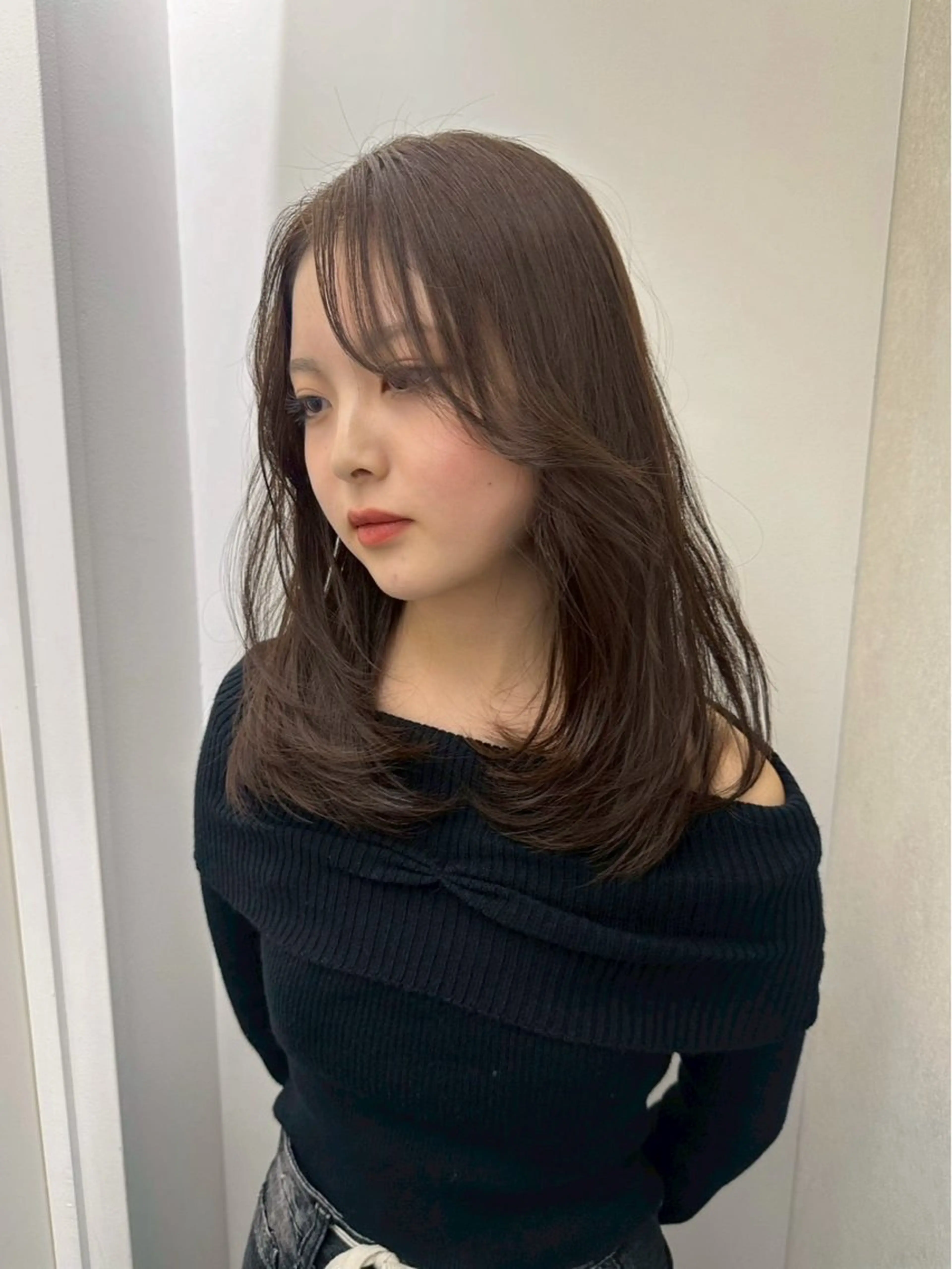 カラー ヘアカラー 岩田 こま葵のヘアスタイル