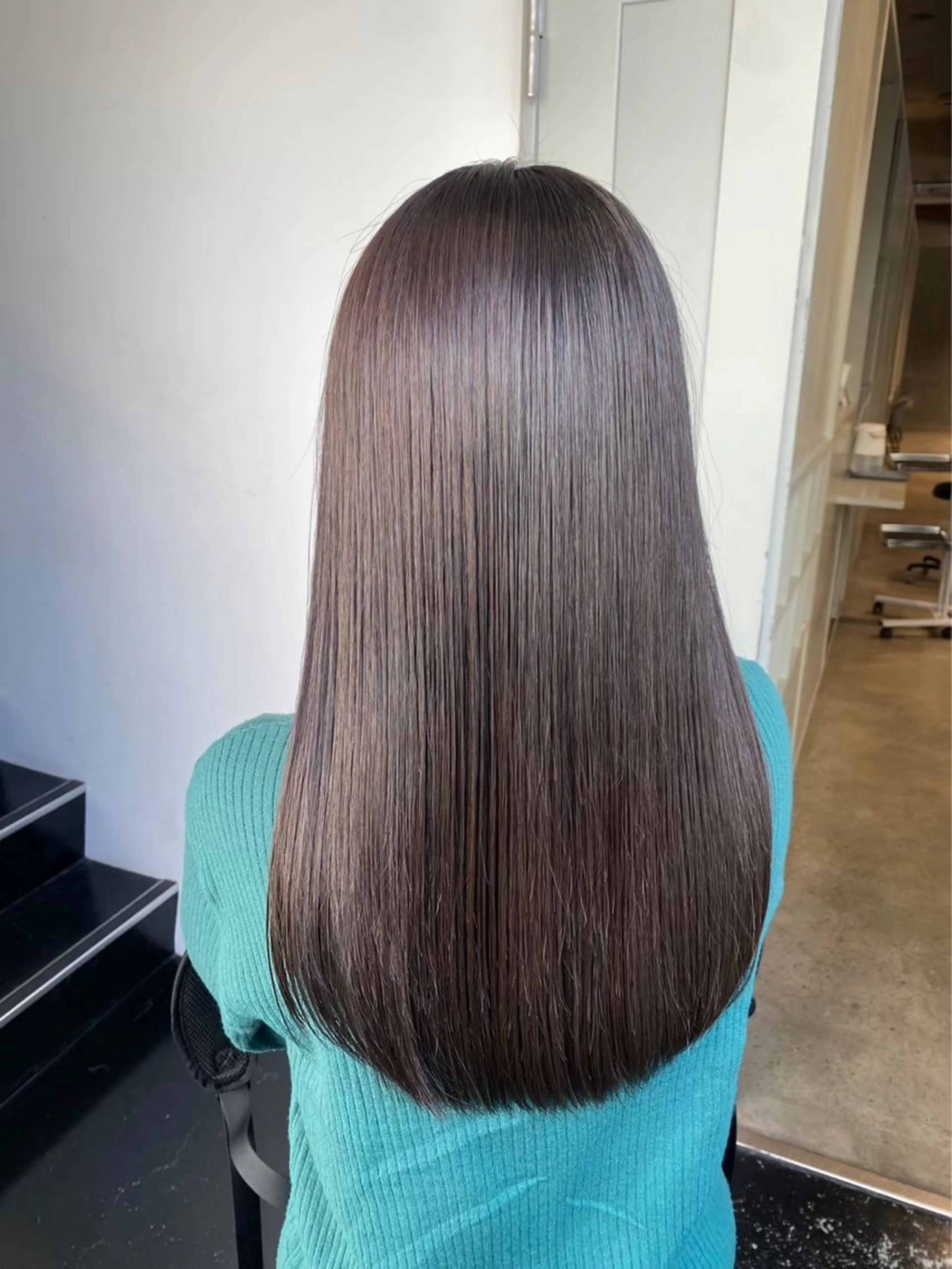 ロング 縮毛矯正 hana /ナチュラルカラーのヘアスタイル