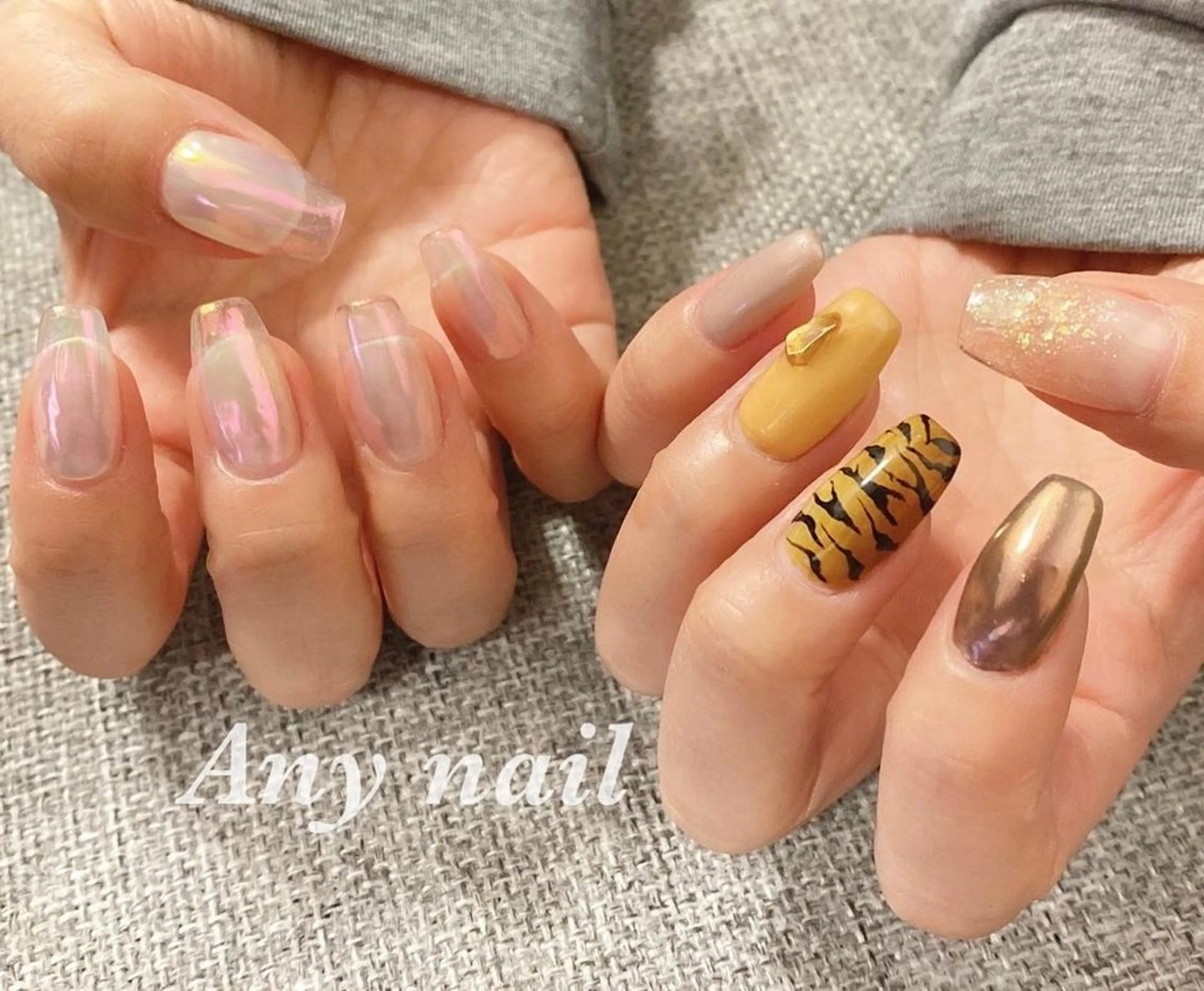 スカルプ・ジェルアートやり放題コース(​〜​アート５本くらい) スカルプ・チップ・ハードオフあり、プラス2,000円の写真