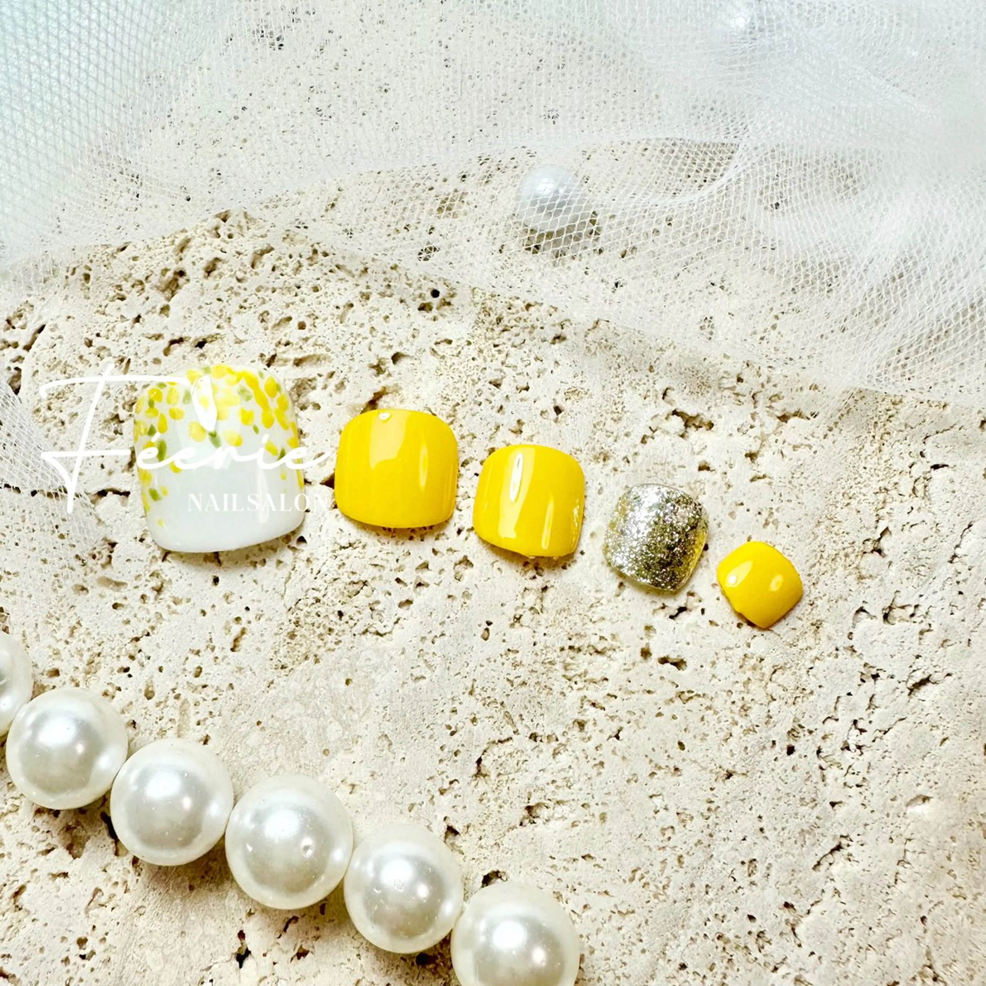 ネイル フットネイル nail salon Feerieのネイルデザイン