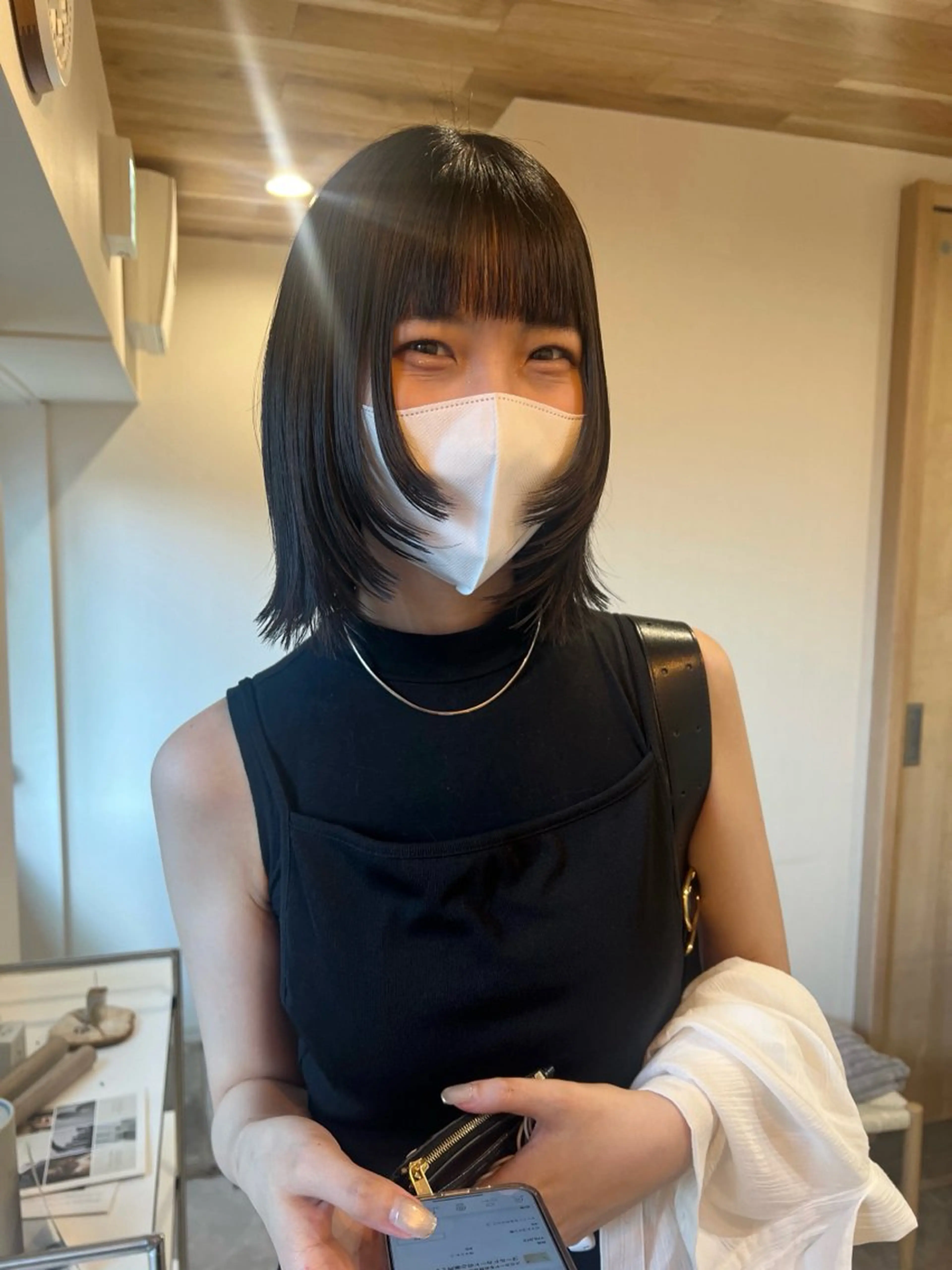 ショート カット 縮毛矯正 トリートメント トレンドと似合わせ/ マンツーマン/西上楓のヘアスタイル