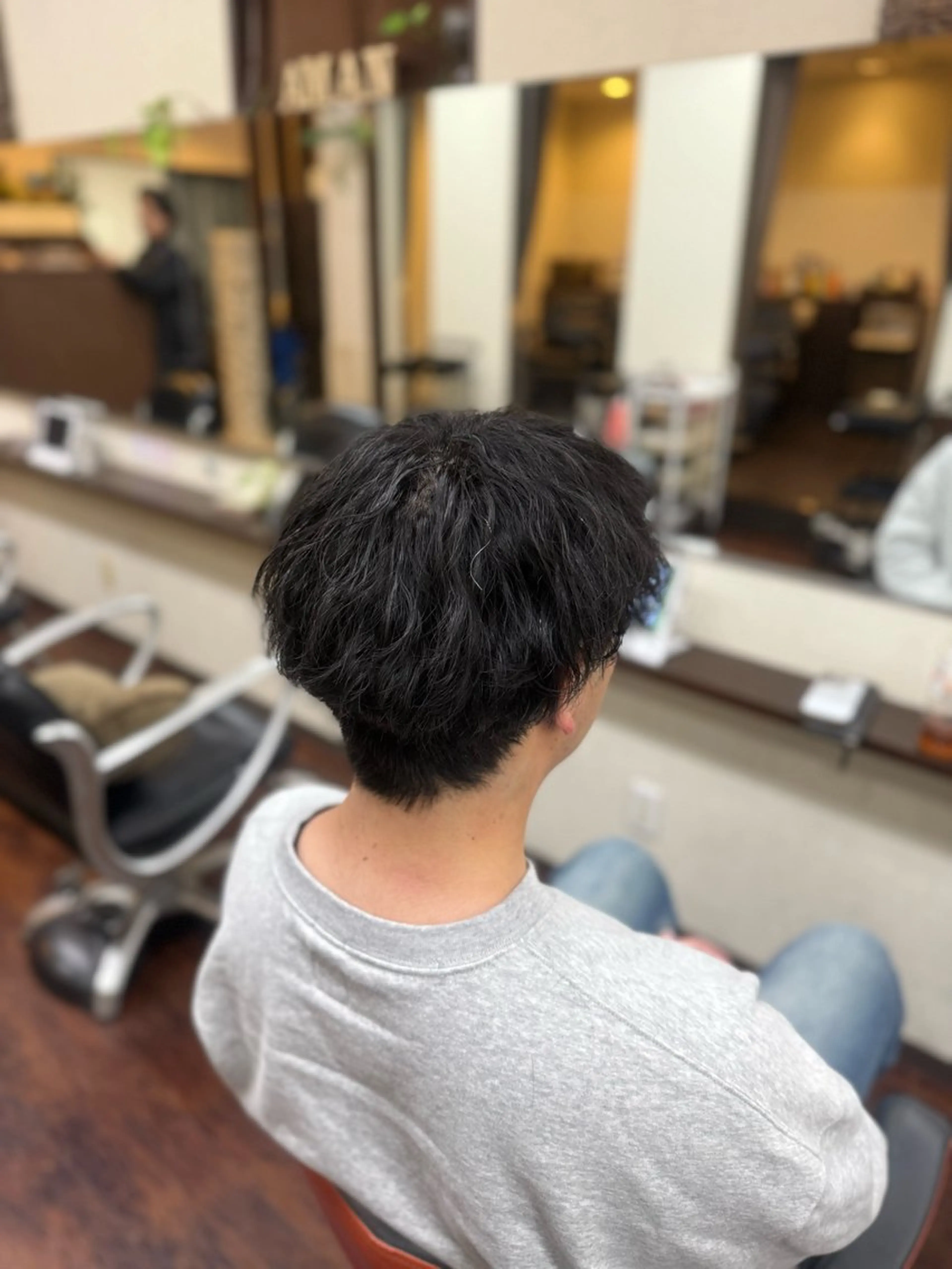 メンズ カット パーマ 🫧AMAN🫧 鈴木美佑のヘアスタイル