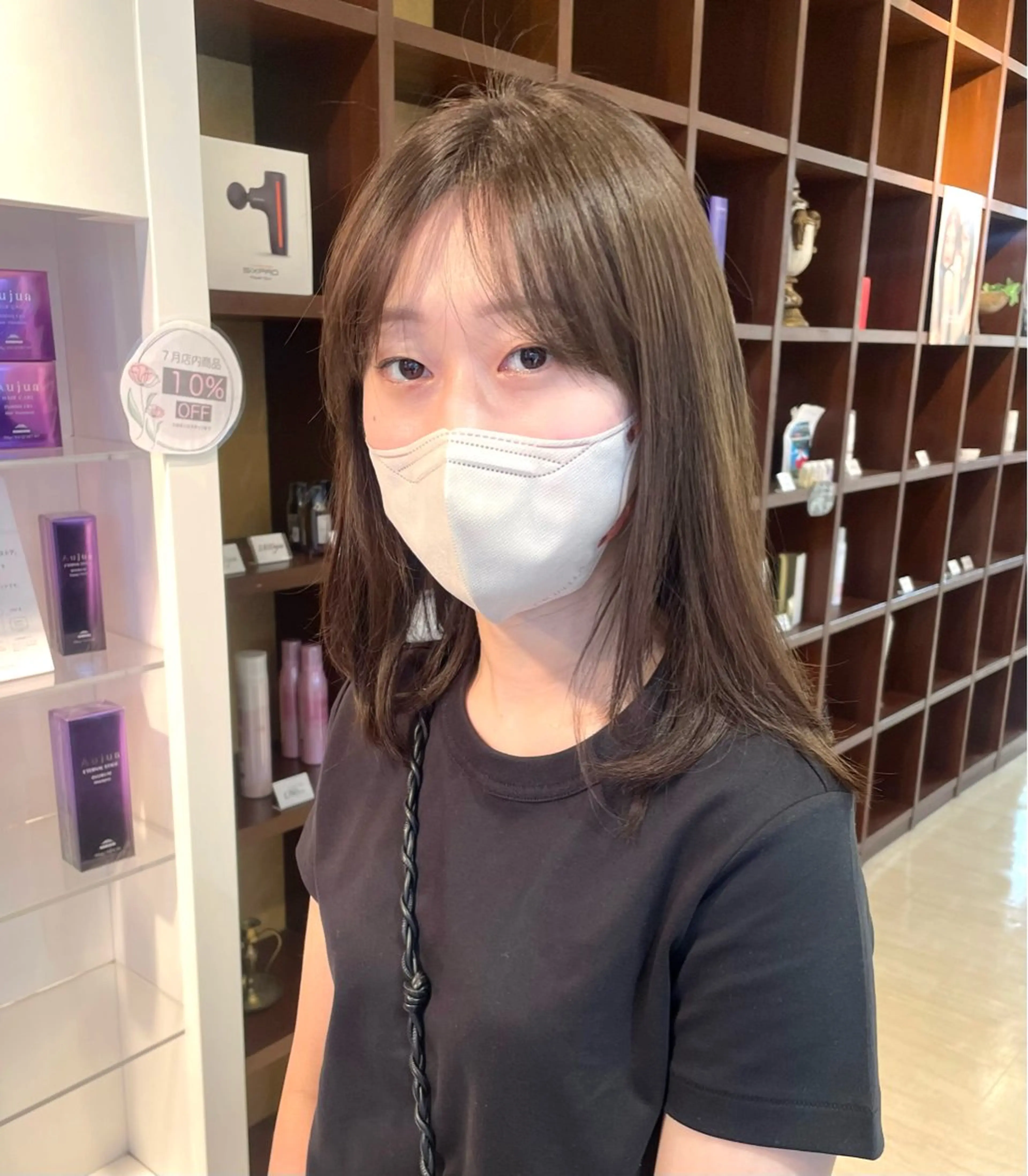 カラー ヘアカラー トリートメント 辻 那美樹/似合わせ ヘア/髪質改善のヘアスタイル