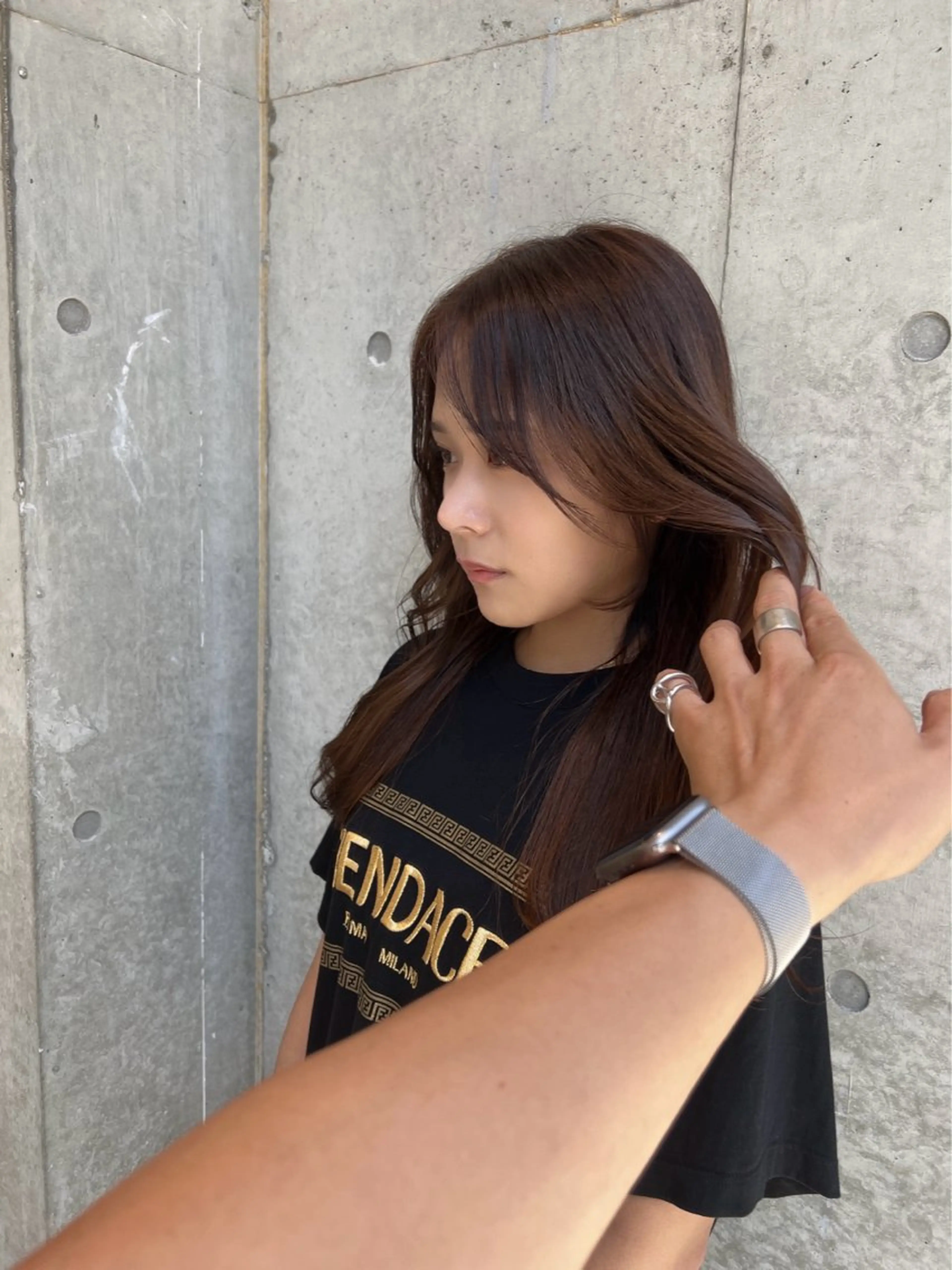 ロング 誰より丁寧なカット/ 小林輝/レイヤーのヘアスタイル