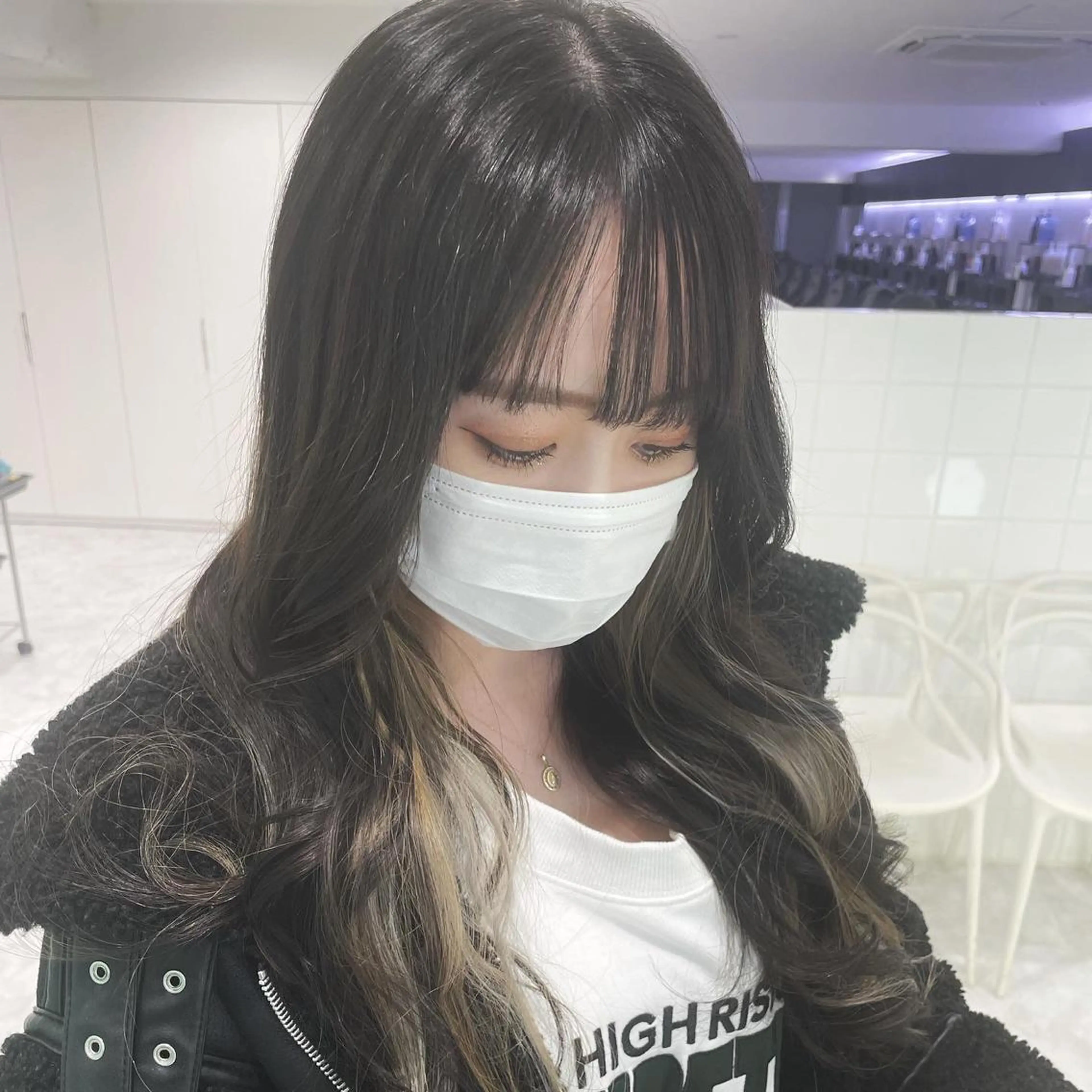 ロング カラー 横浜メンズパーマ🔥 大野賢人のヘアスタイル