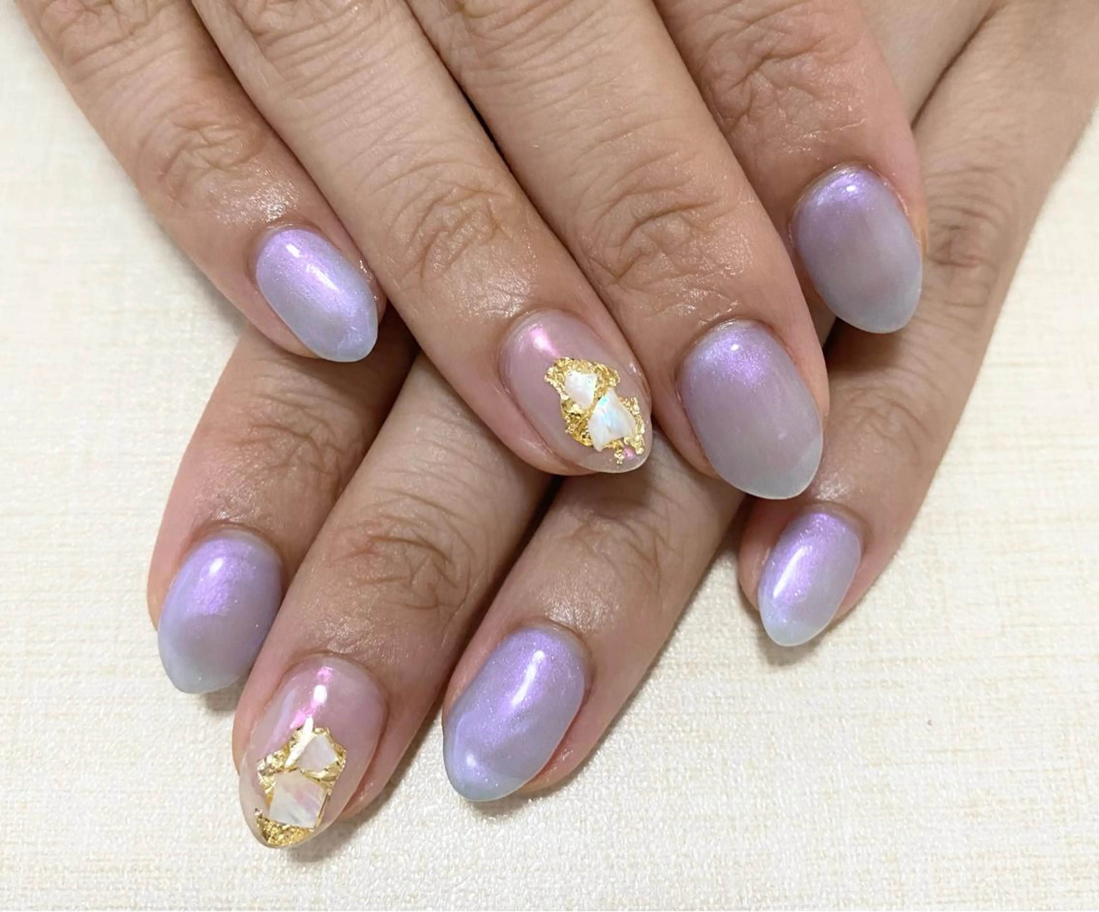 ネイル シンプルネイル ハンドネイル わたなべ さやかのネイルデザイン