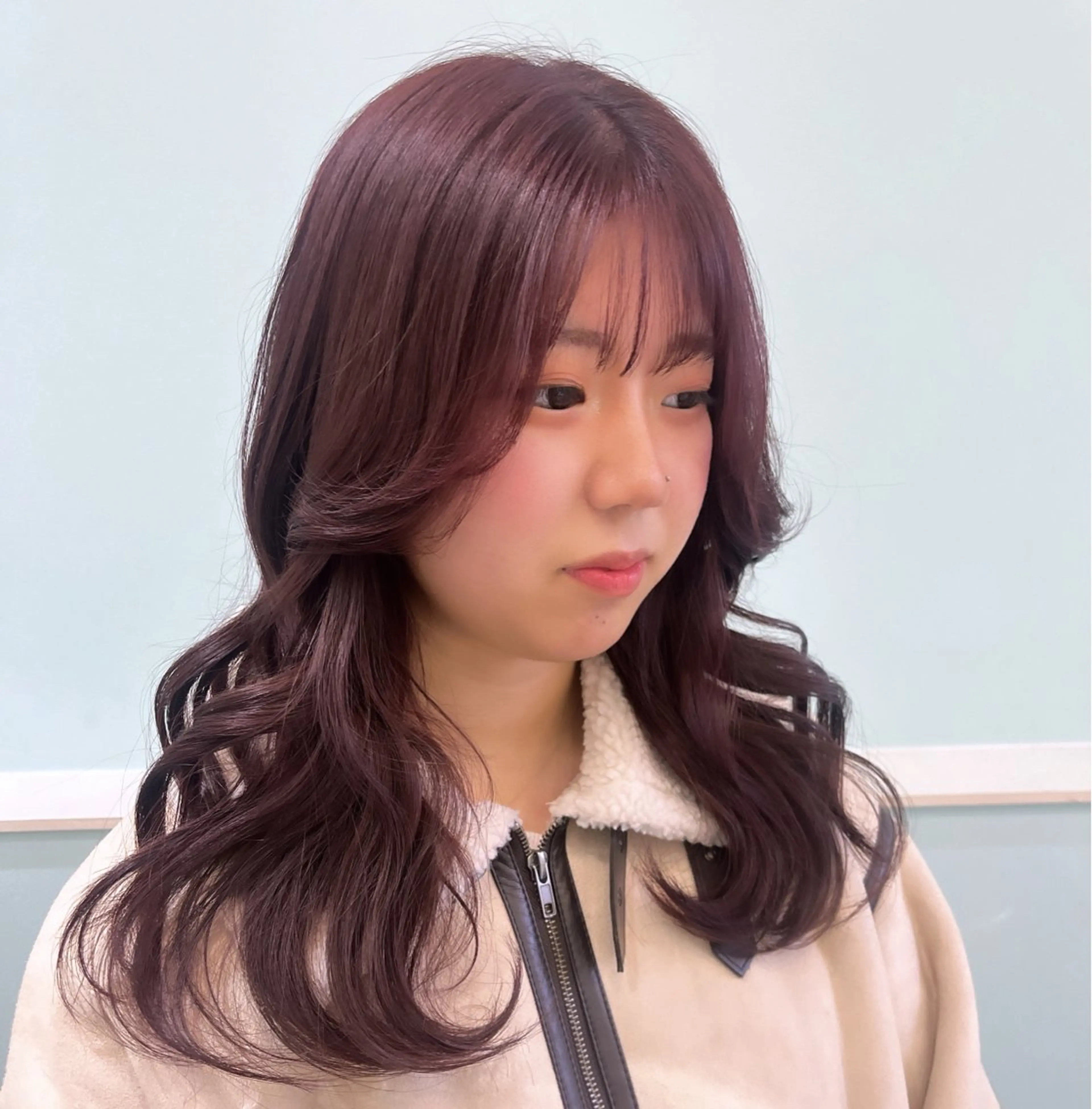 ロング 木本晴香/髪質改善 /艶カラー透明感のヘアスタイル