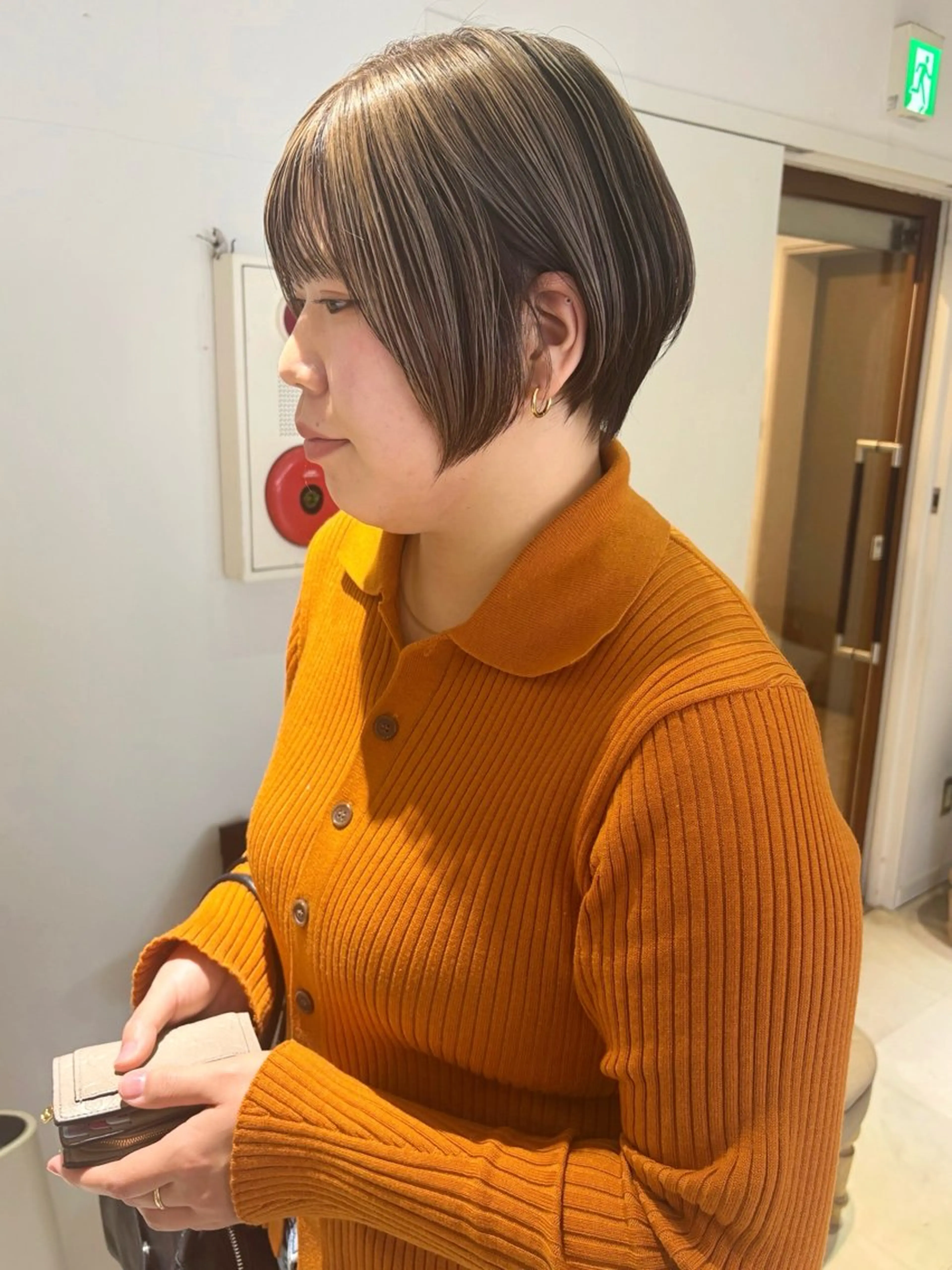 ショート カラー カット ヘアカラー 齋藤 咲のヘアスタイル