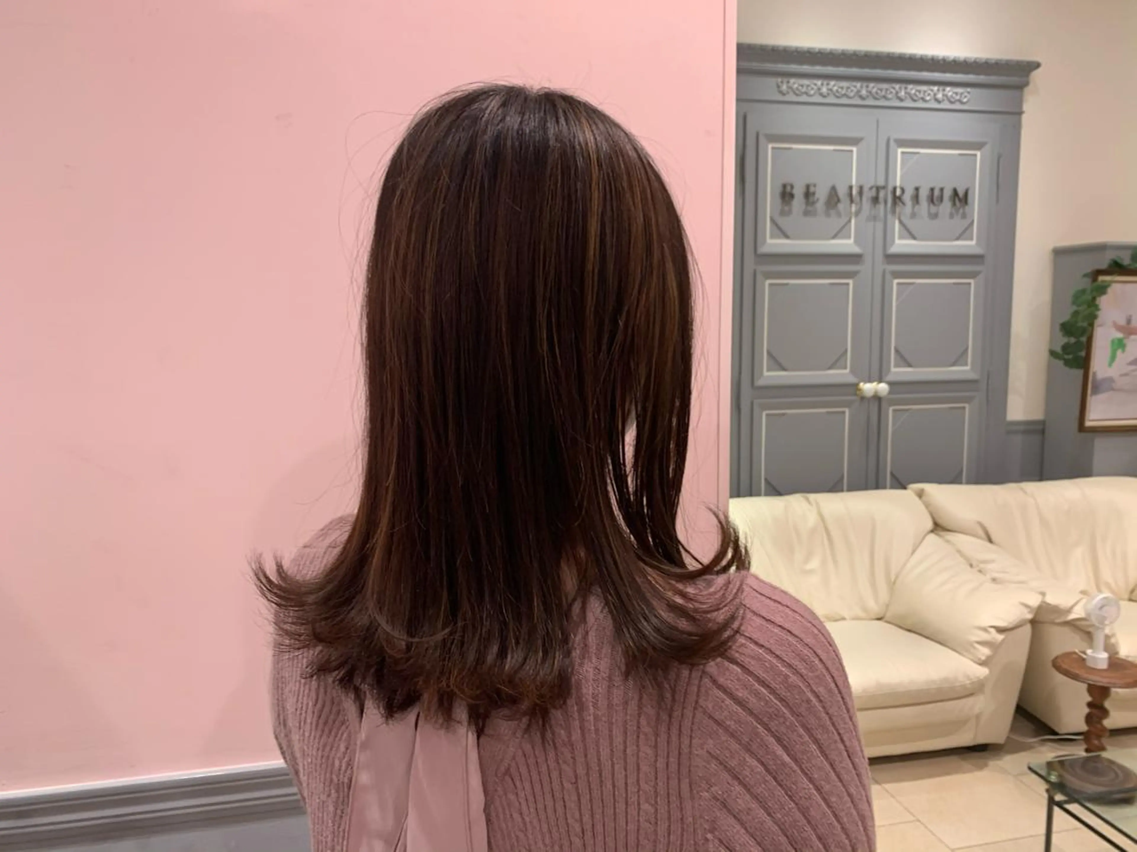 カラー ハイライトカラー Araki Chikaのヘアスタイル