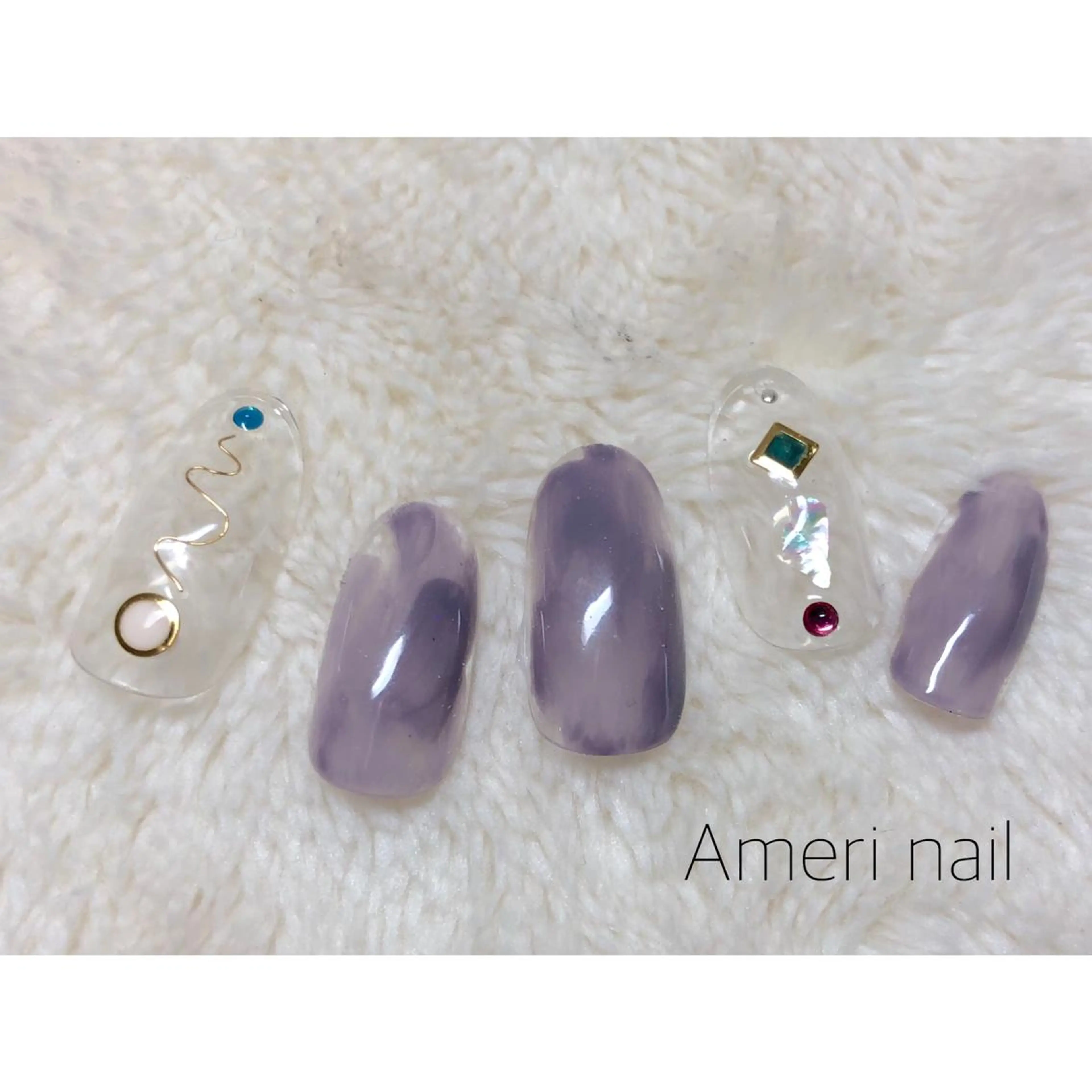 ネイル ハンドネイル Ameri nail /UKIのネイルデザイン