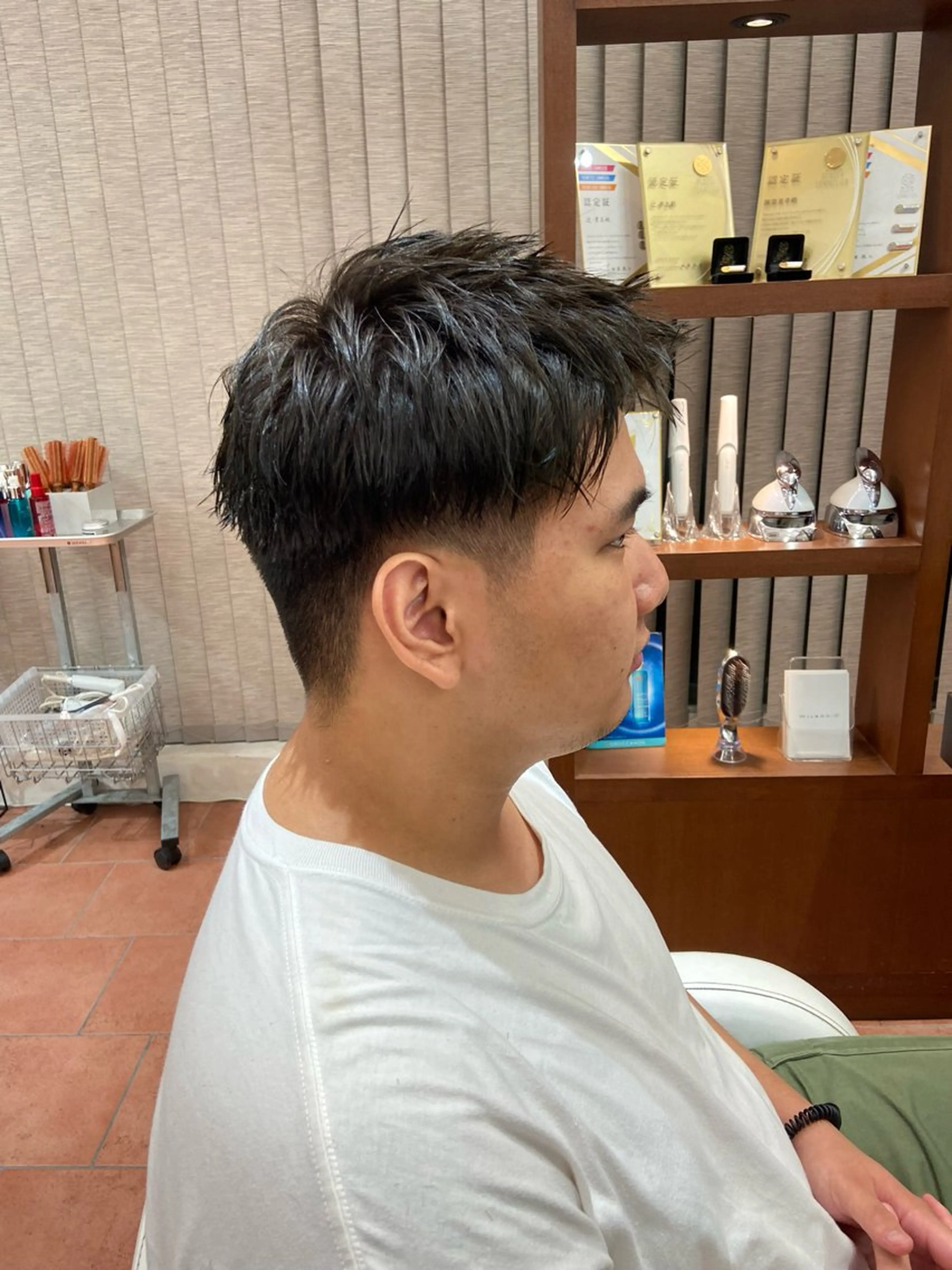 ショート メンズ 艶髪🪄透明感カラー 井戸大喜のヘアスタイル
