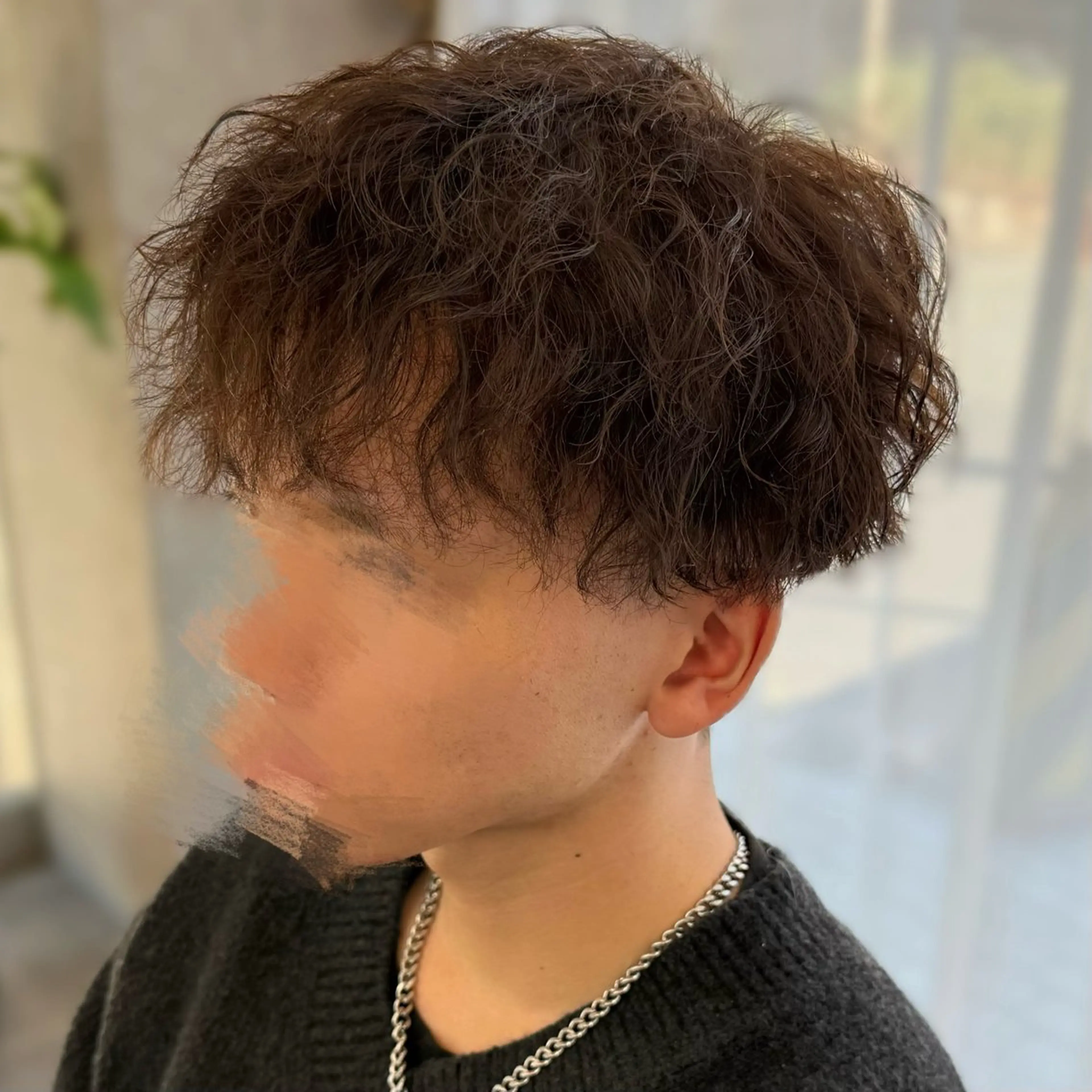 パーマ メンズ カット パーマ  楓🍁COQU ✂︎men's限定のヘアスタイル
