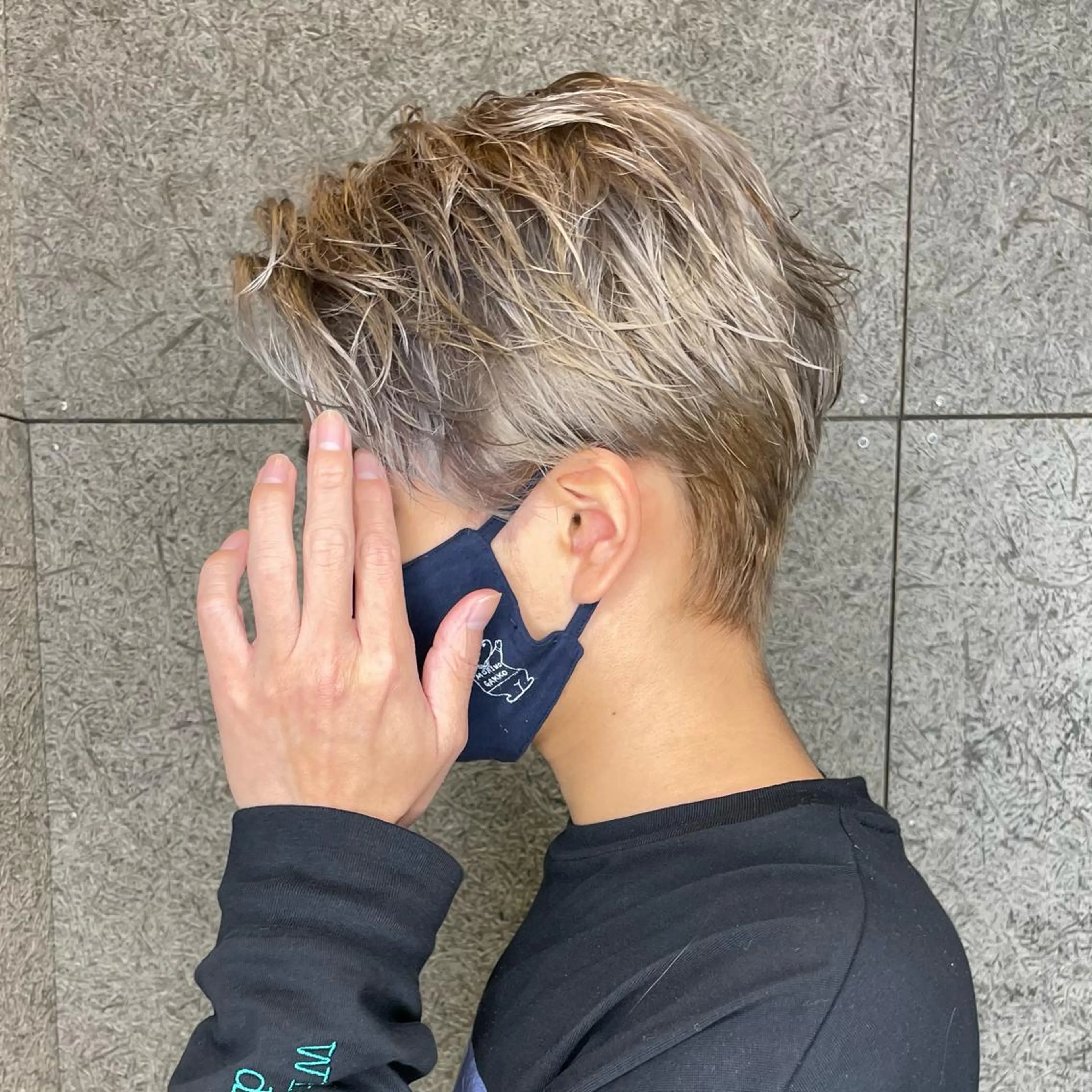 カラー メンズ ヘアカラー トリートメント 🔥メンズショート 職人🔥大澤龍也のヘアスタイル