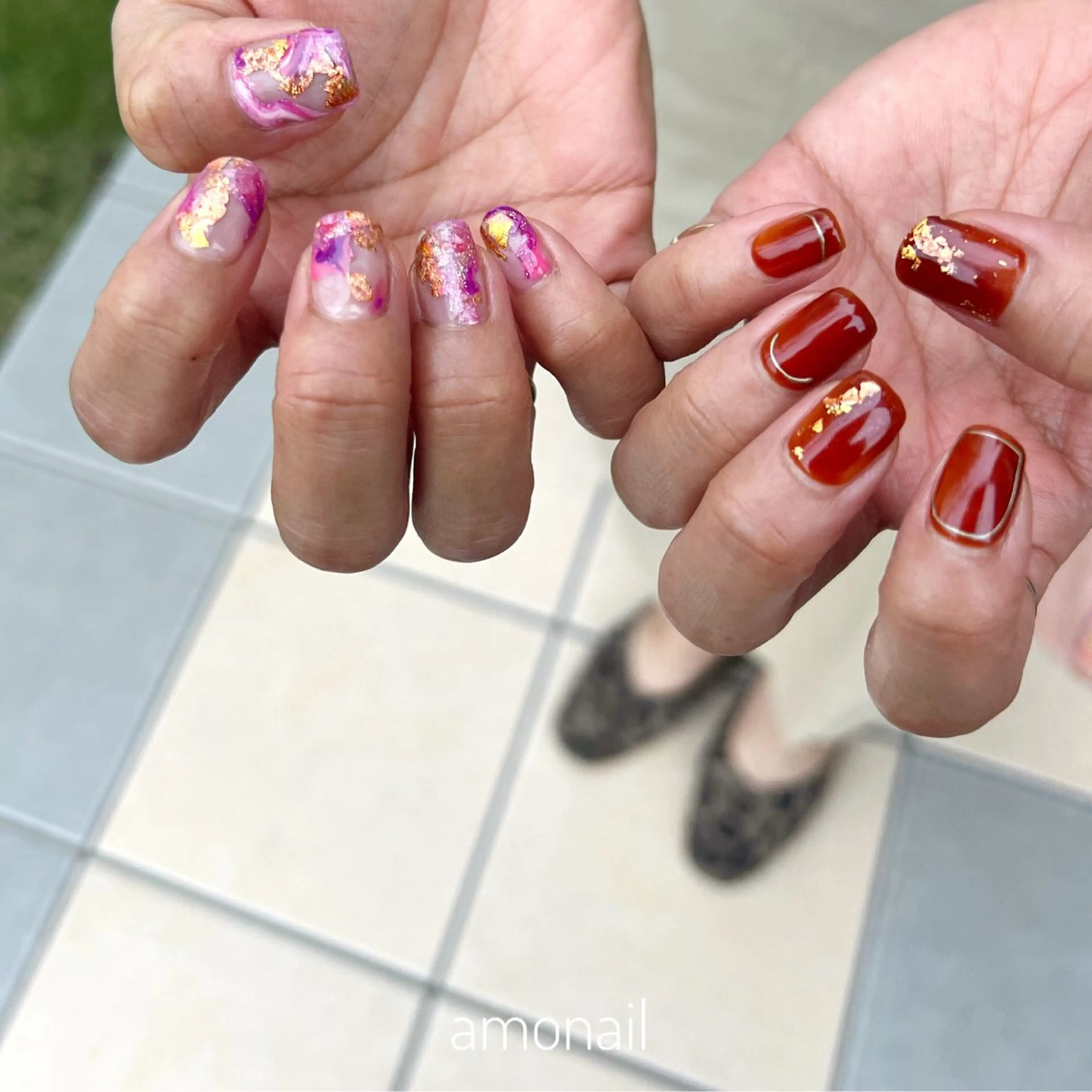 ネイル グリーン 唐笠 祥子のその他イメージ