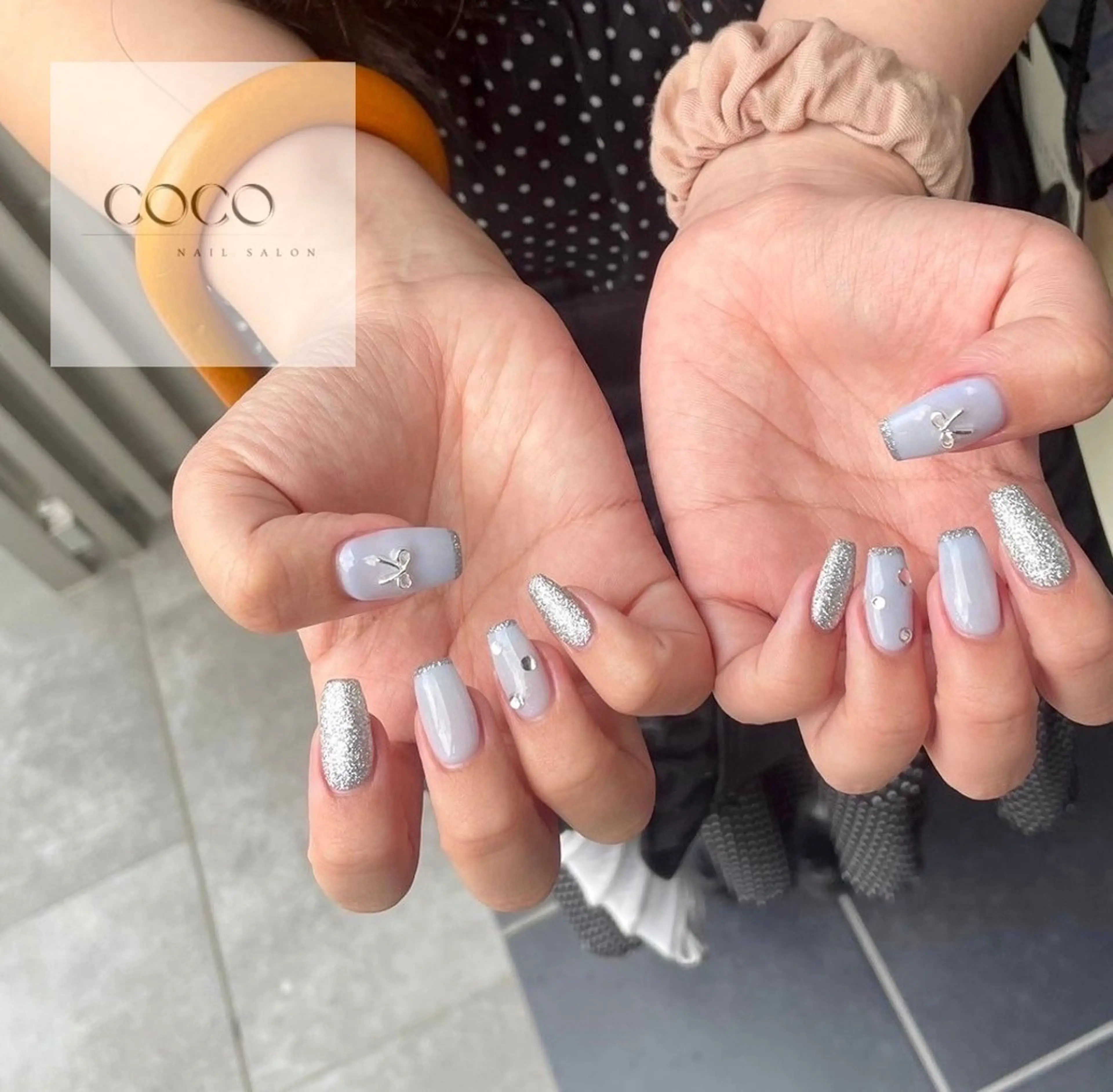 ネイル リボン シンプルネイル NAIL SALON / 耳ﾂﾎﾞ HBLの眉毛・アイブロウイメージ