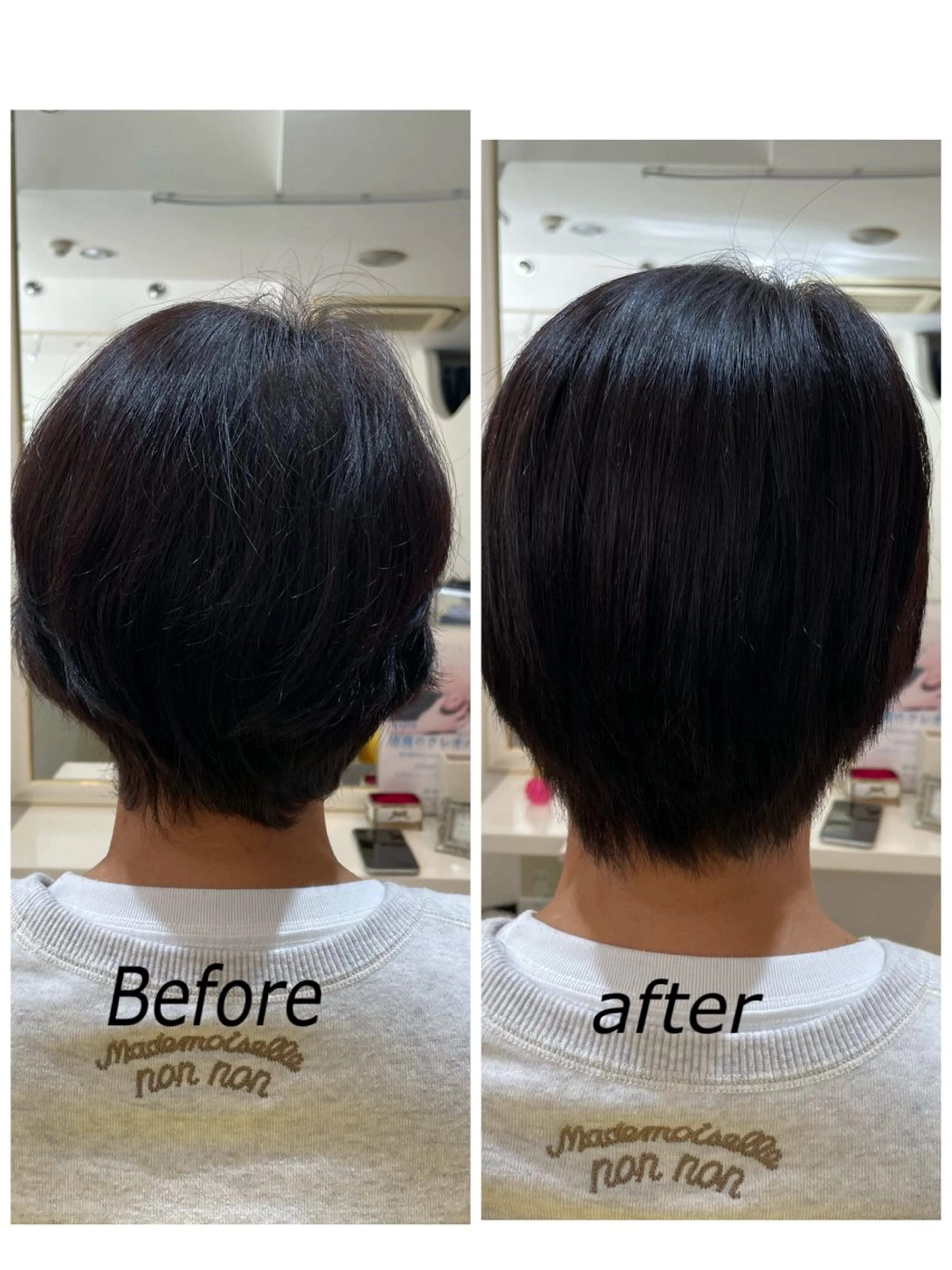 ショート パーマ 加納 和枝のヘアスタイル