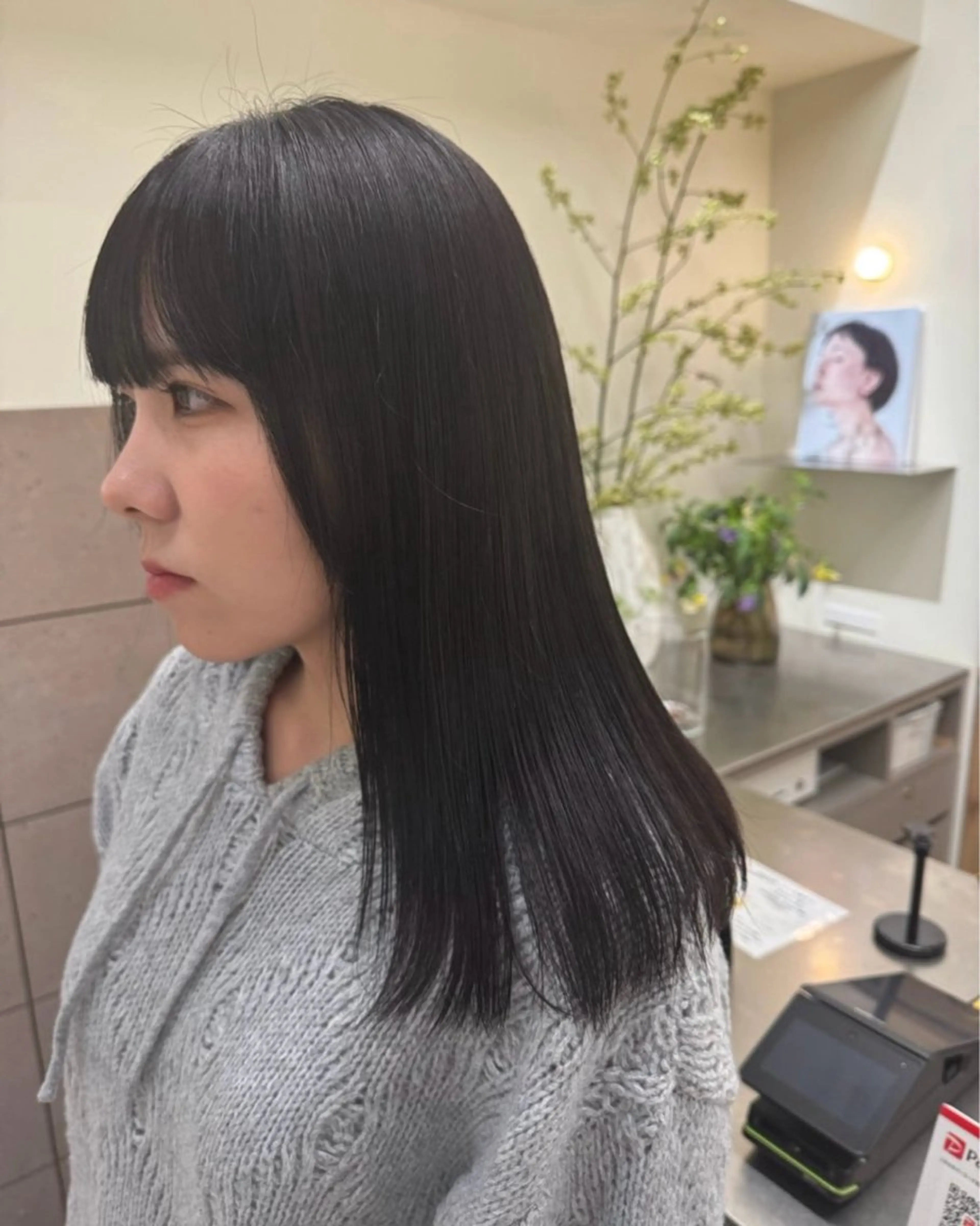 ロング カラー ゆ う あのヘアスタイル