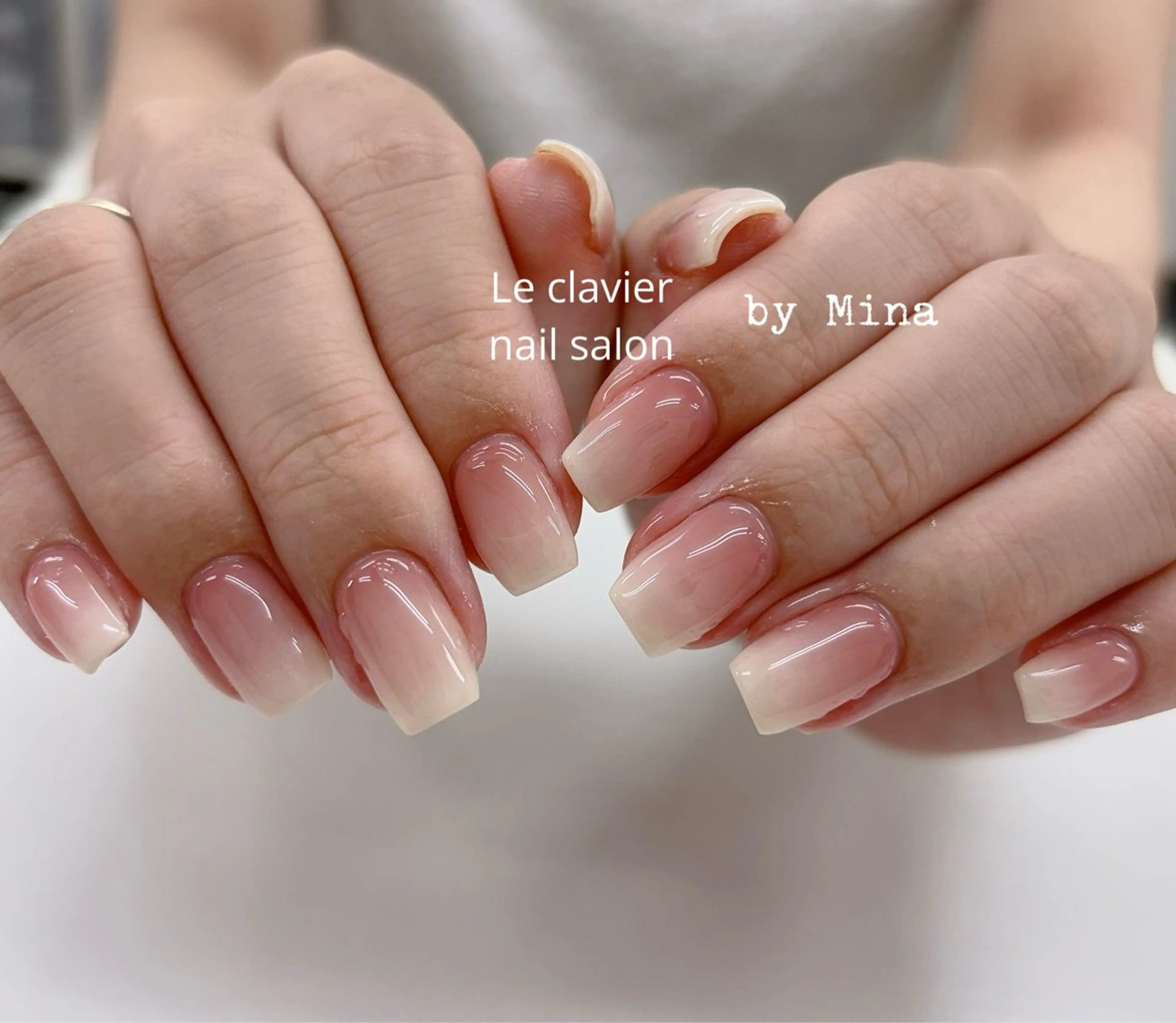 ネイル アートネイル 長さ出し ジェルネイル パラジェル スカルプネイル ハンドネイル ハンドケア Mina Nailのネイルデザイン