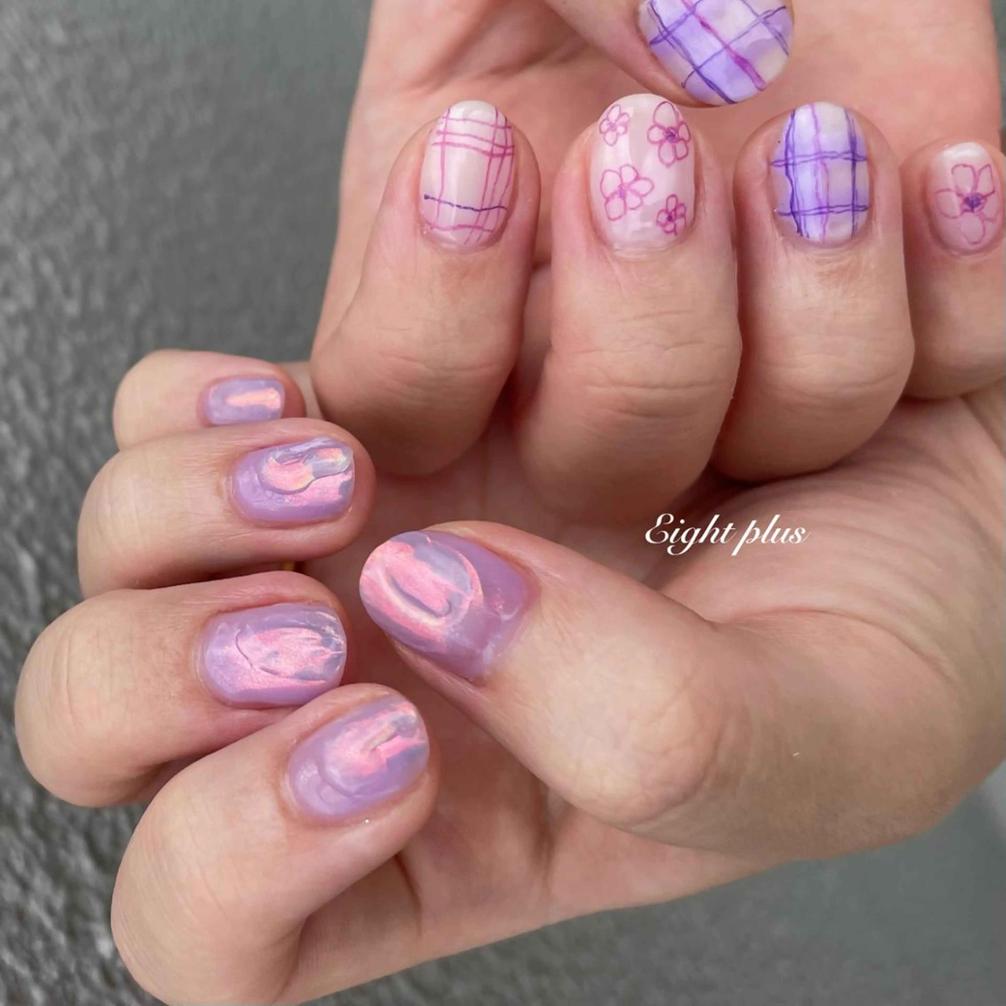 ネイル ハンドネイル Eight plusのネイルデザイン