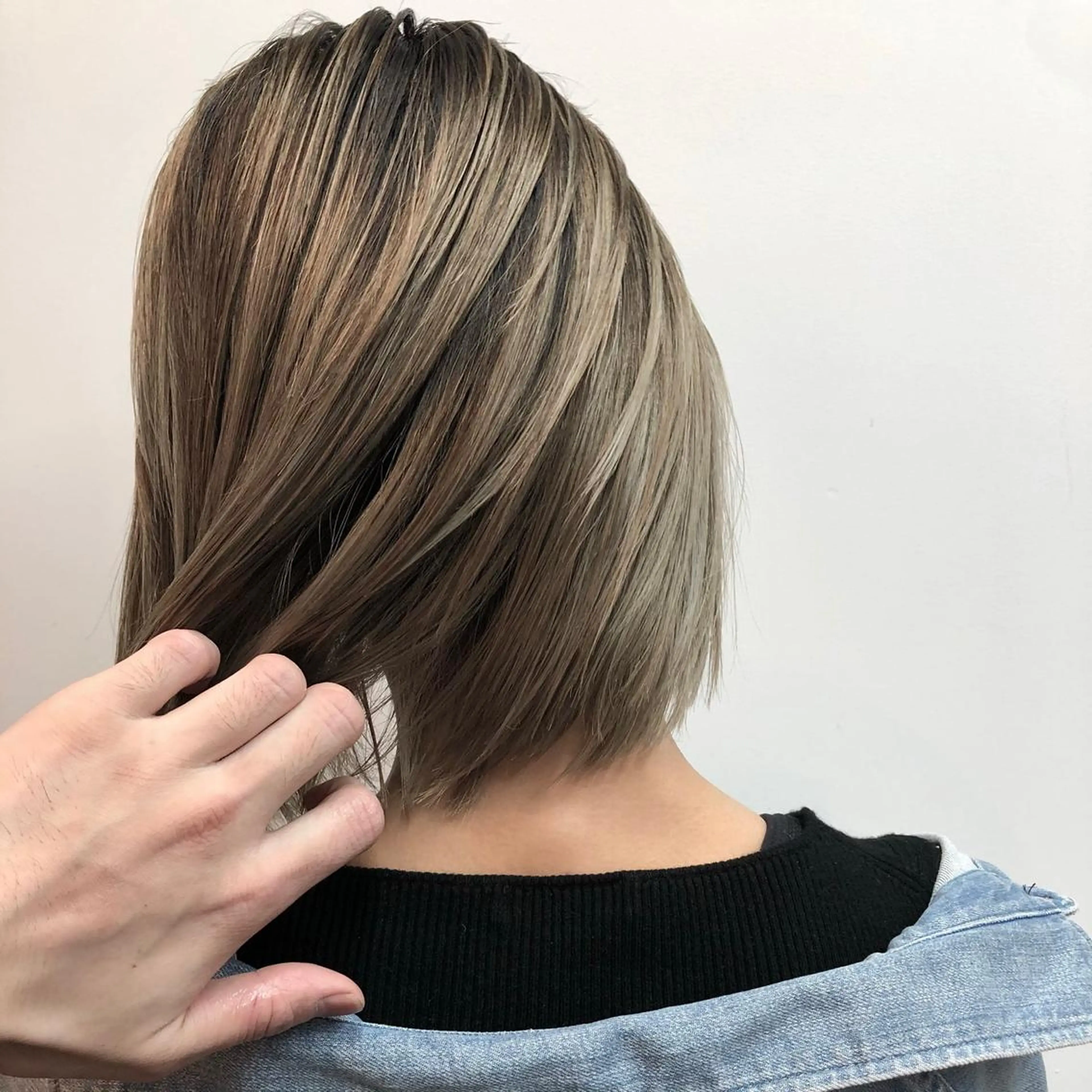 ミディアム カラー ✨韓国/外国人風✨ 江原巧のヘアスタイル