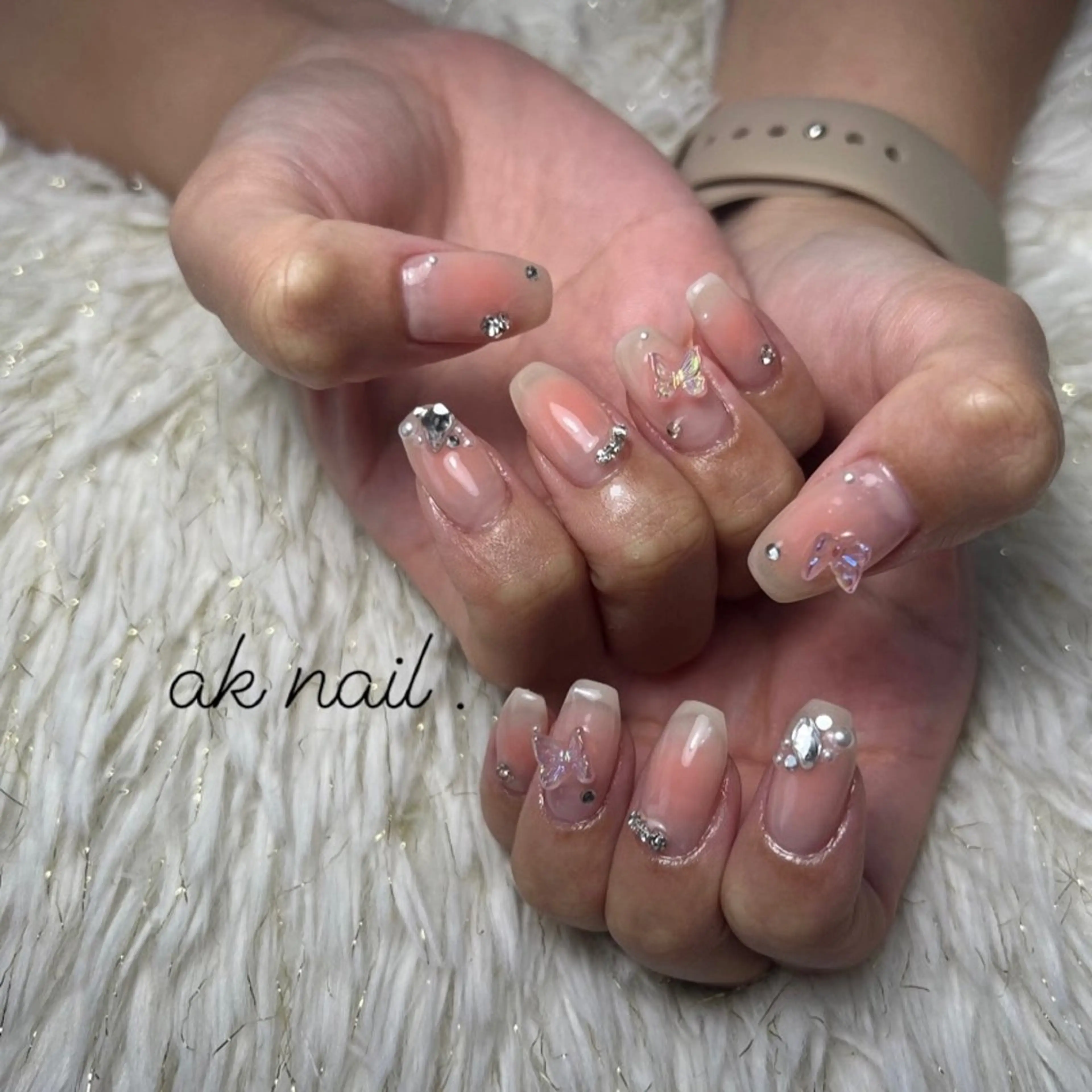 ネイル ハンドネイル ak nail .のネイルデザイン