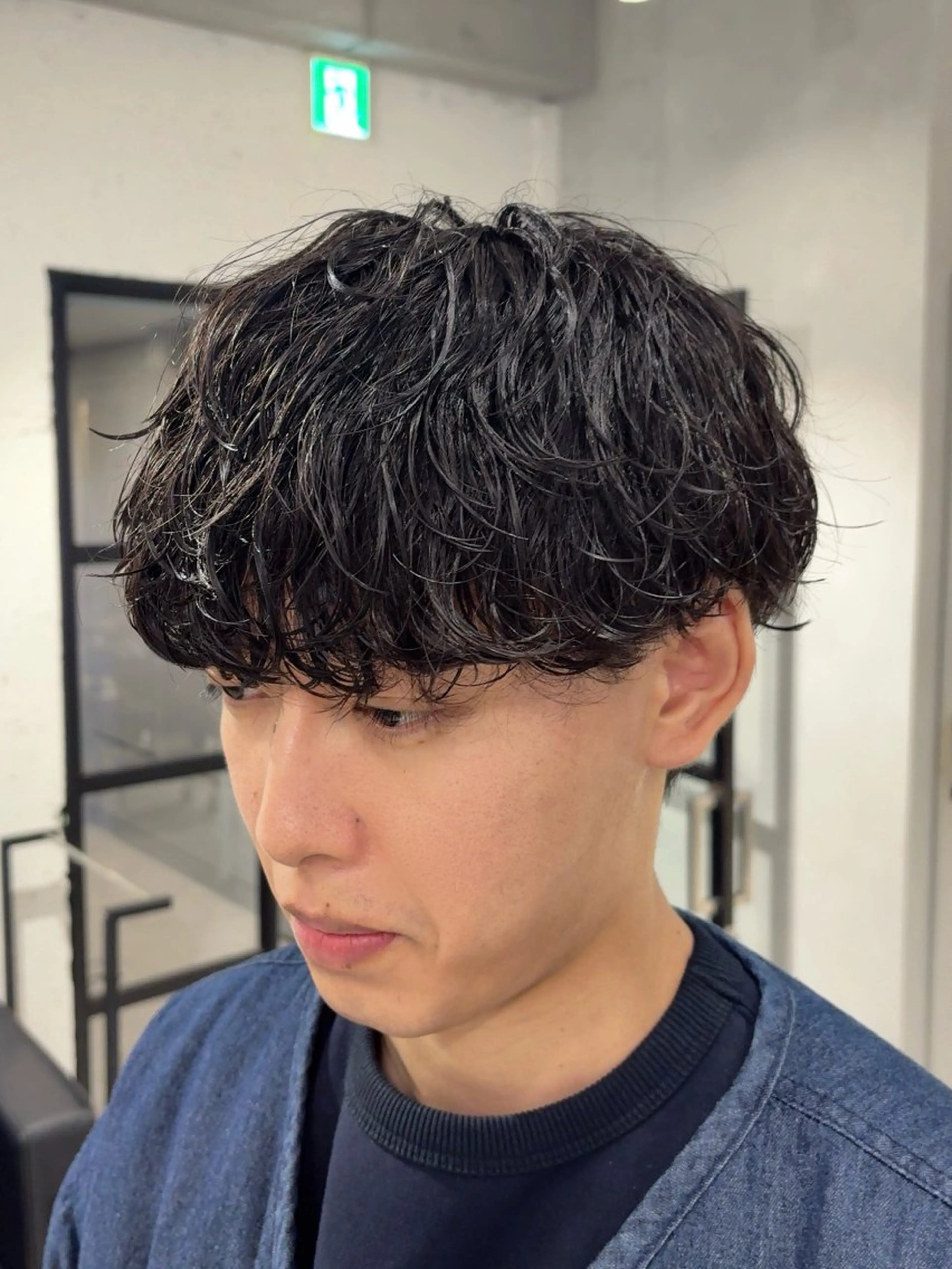 パーマ メンズ メンズパーマ カット パーマ トリートメント メンズカット松戸/韓 国/メンズパーマ航太のヘアスタイル