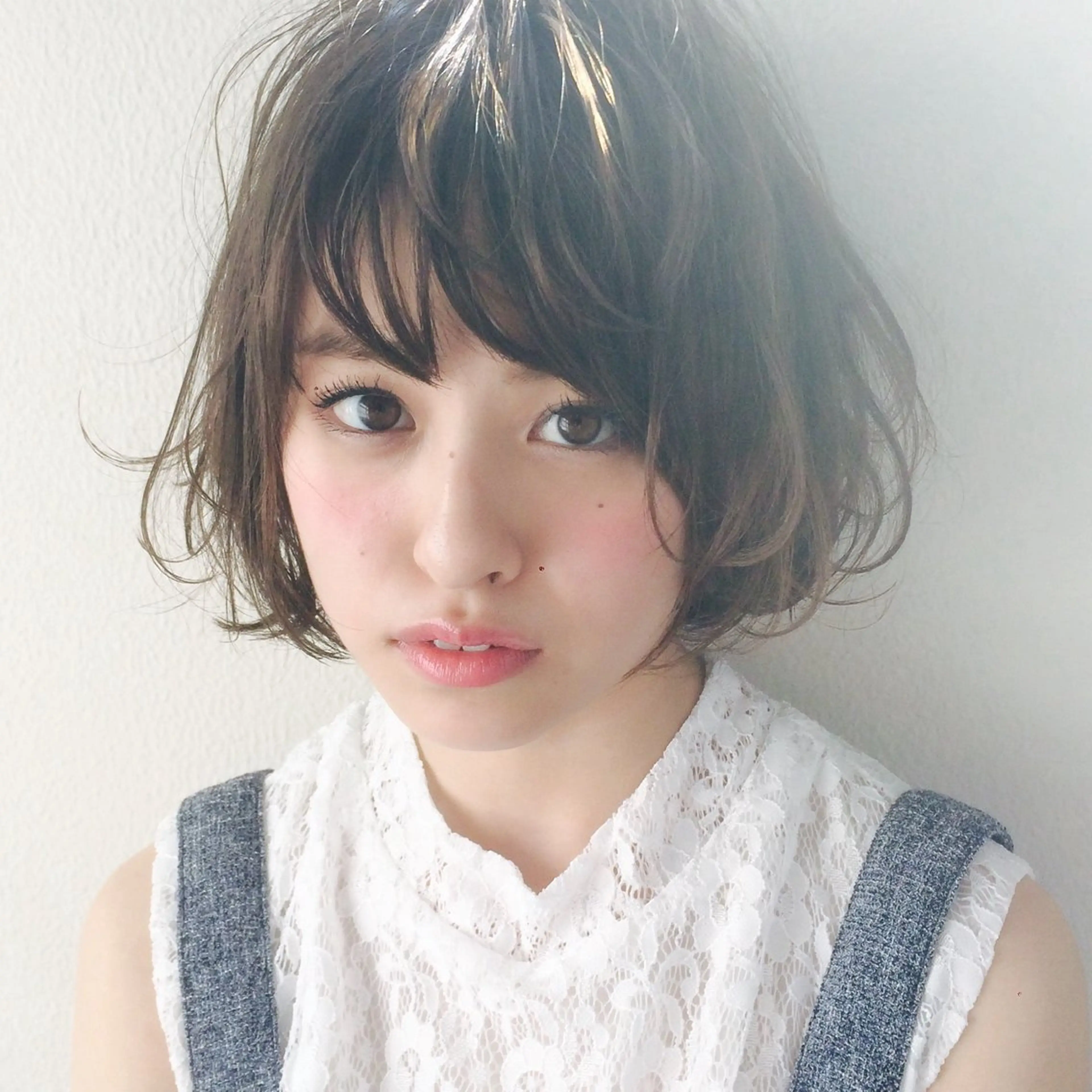 ショート カット トリートメント 縮毛矯正/ショート/ レイヤー/畑中正敏のヘアスタイル