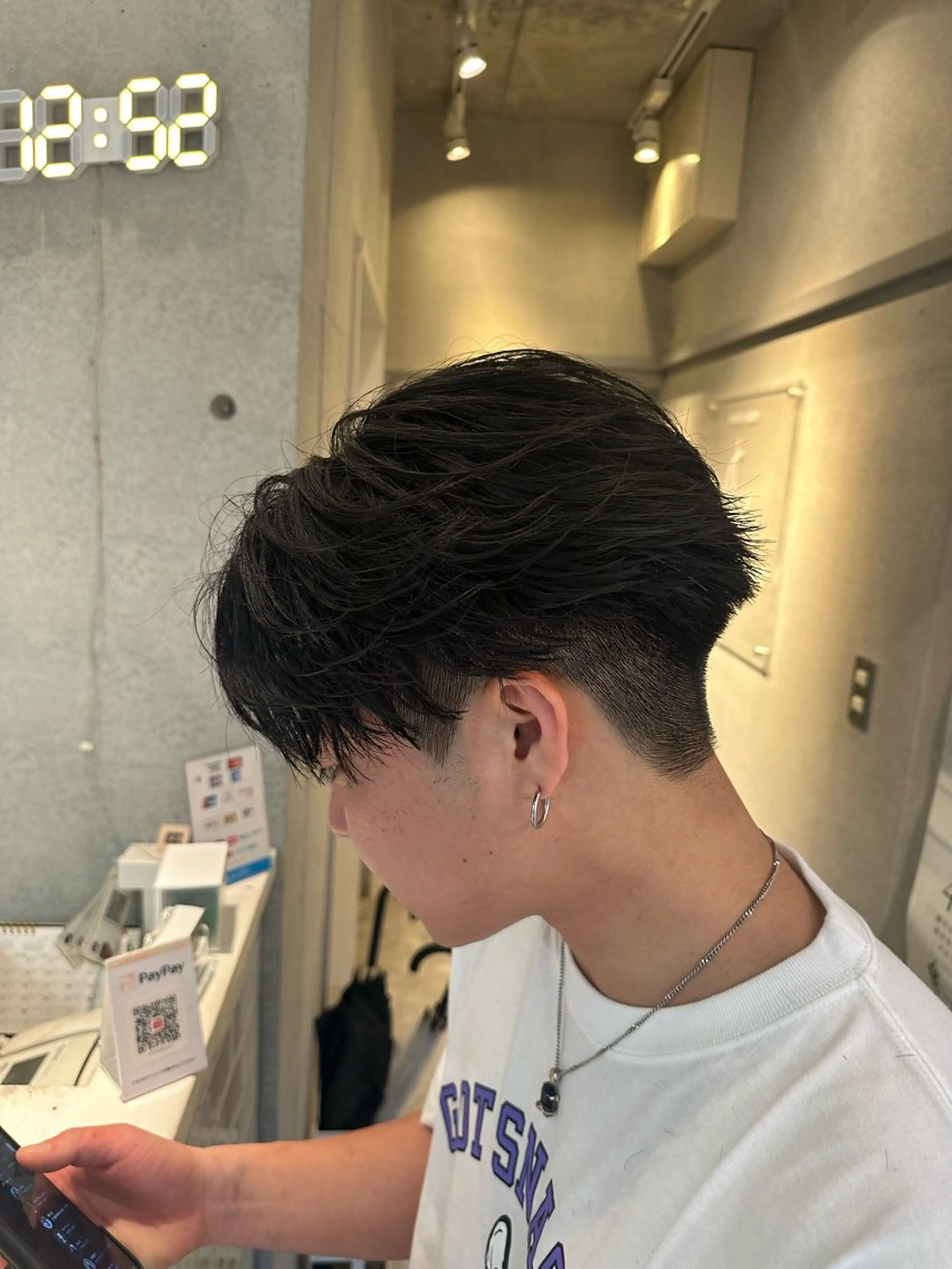 パーマ メンズ カット パーマ 💎メンズカット ／フェザー／細野💎のヘアスタイル