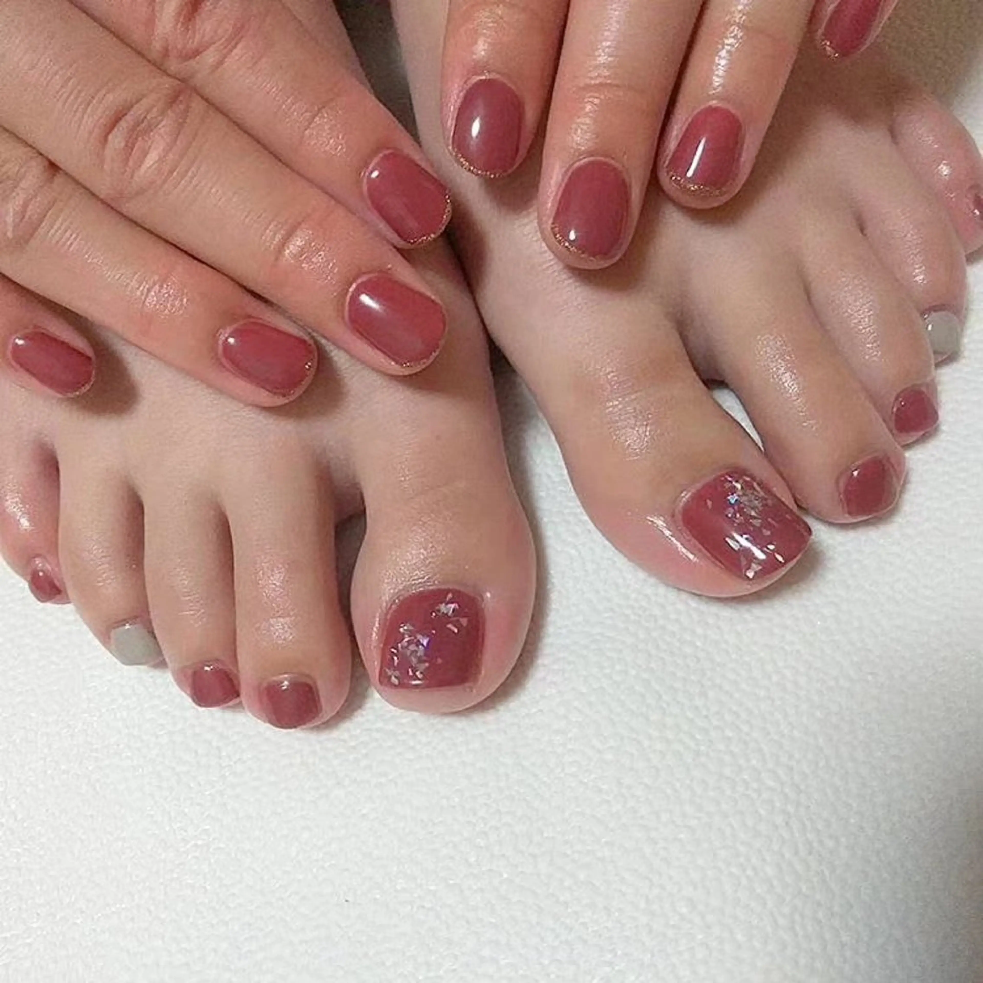 ネイル フットネイル 絢佳 nailのネイルデザイン