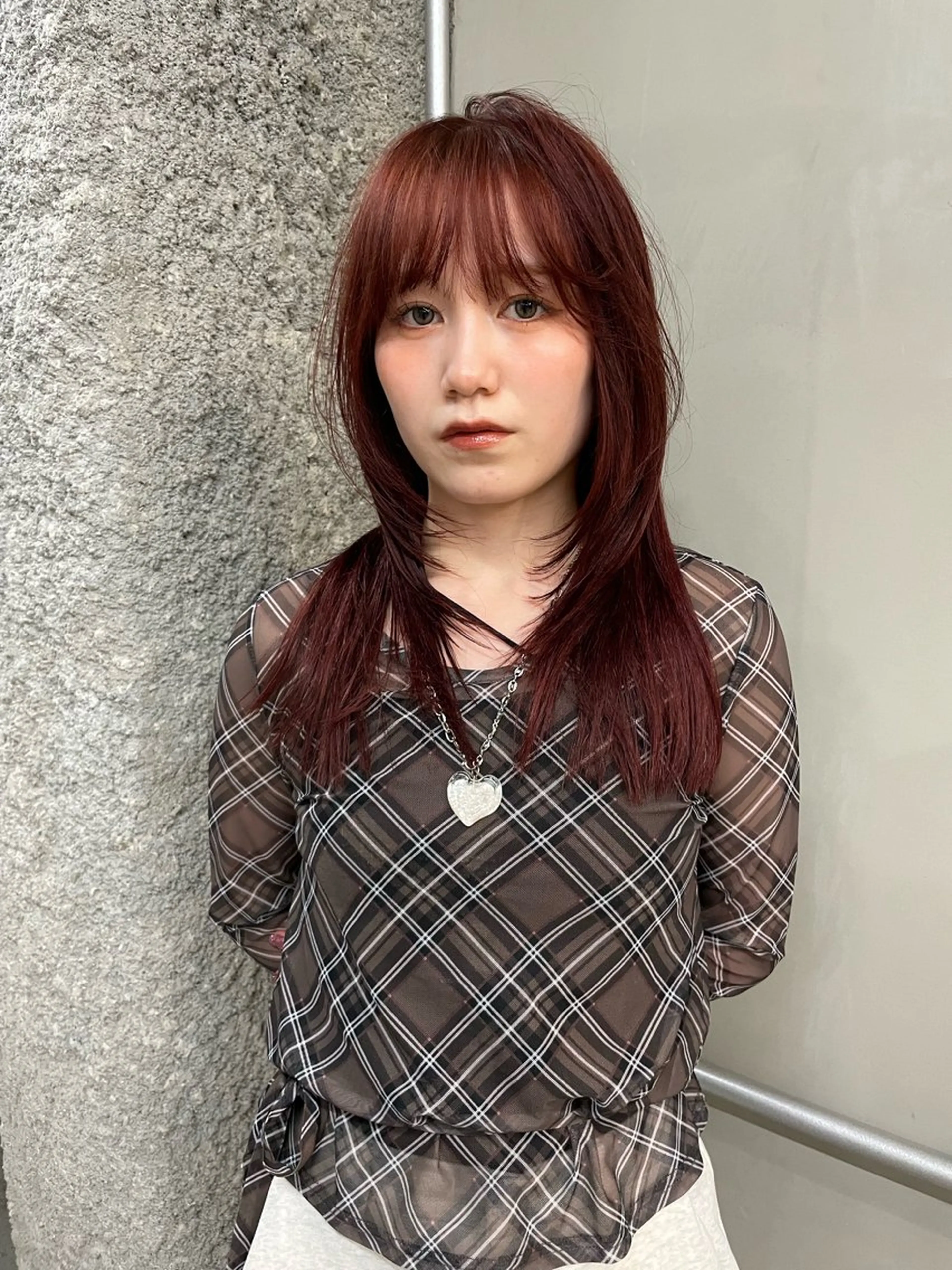 ロング カラー WA KOのヘアスタイル