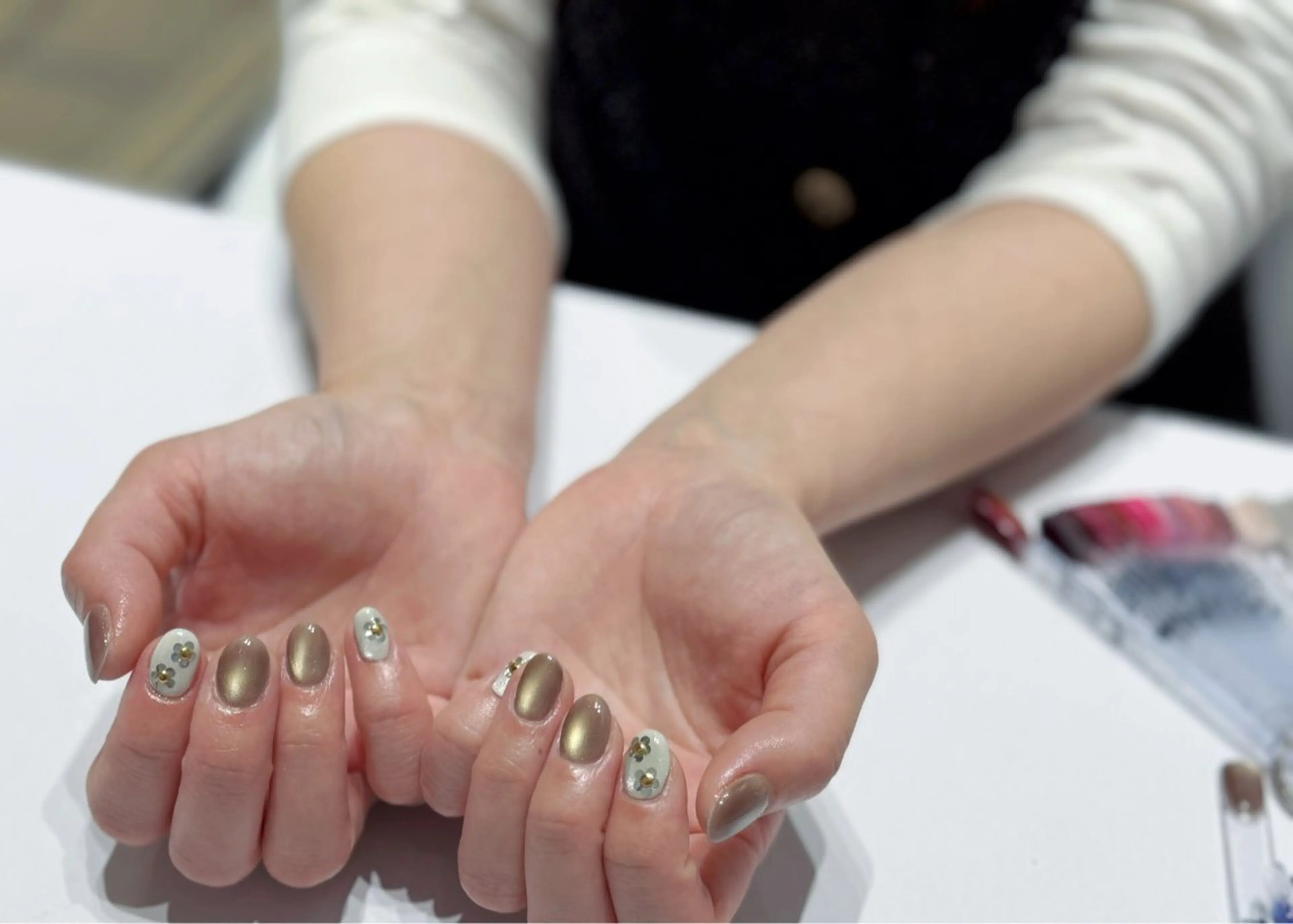 ネイル ハンドネイル 清川 椿咲のネイルデザイン