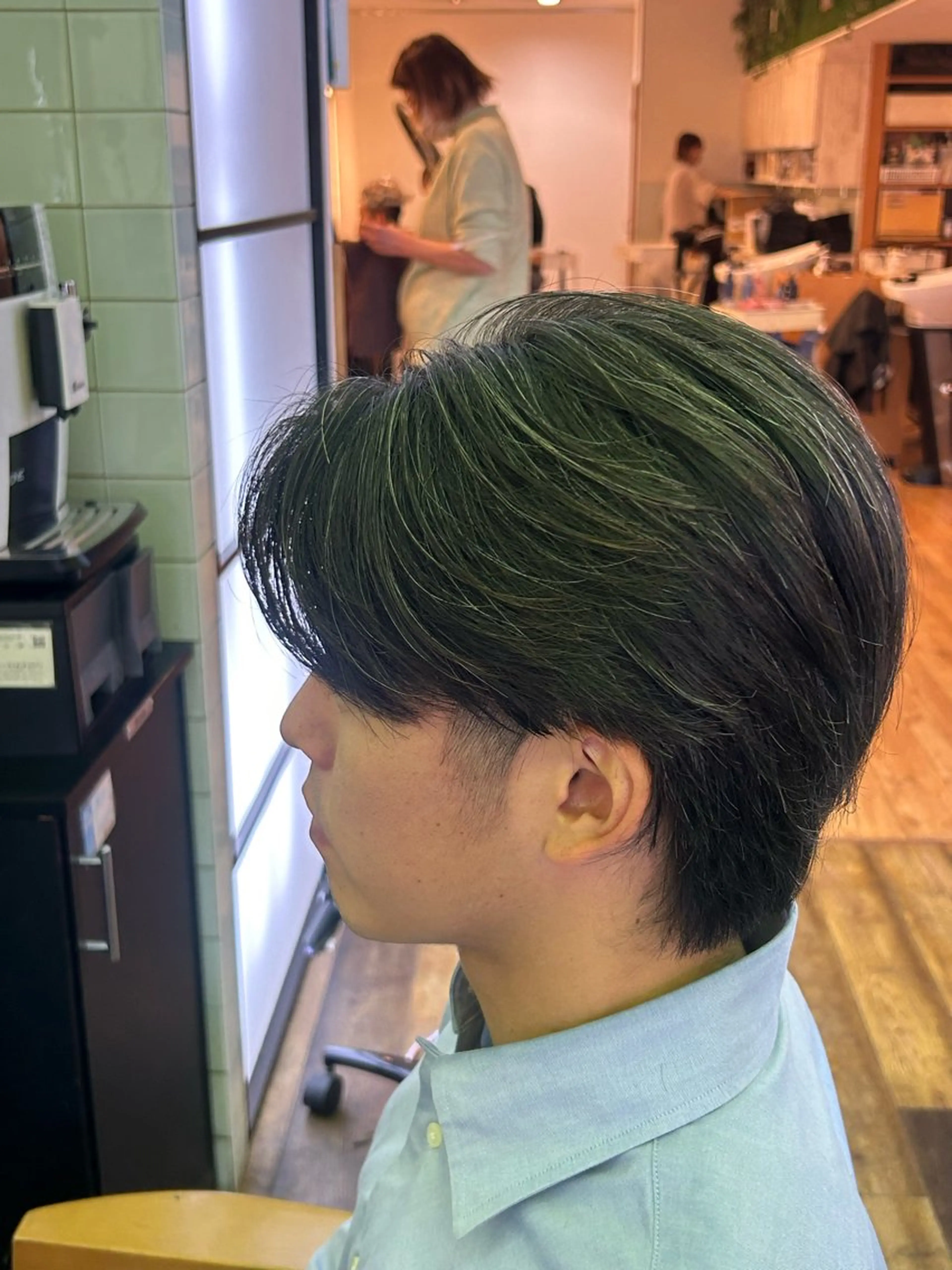 メンズ カット メンズ/海外風/ 波巻き/サーフカールのヘアスタイル