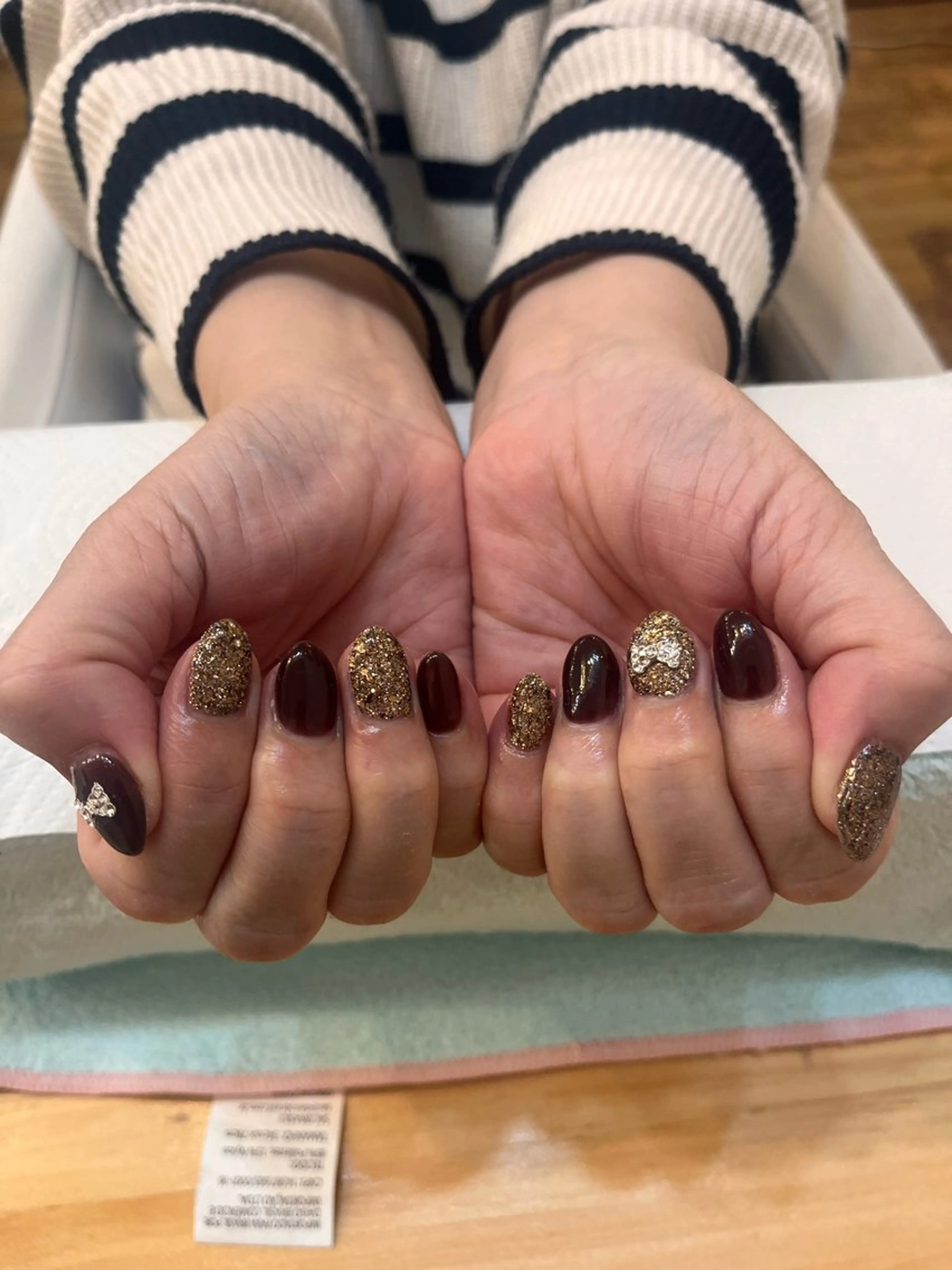 ネイル シンプルネイル ハンドネイル nailAlaia 妙典店   アイリのネイルデザイン