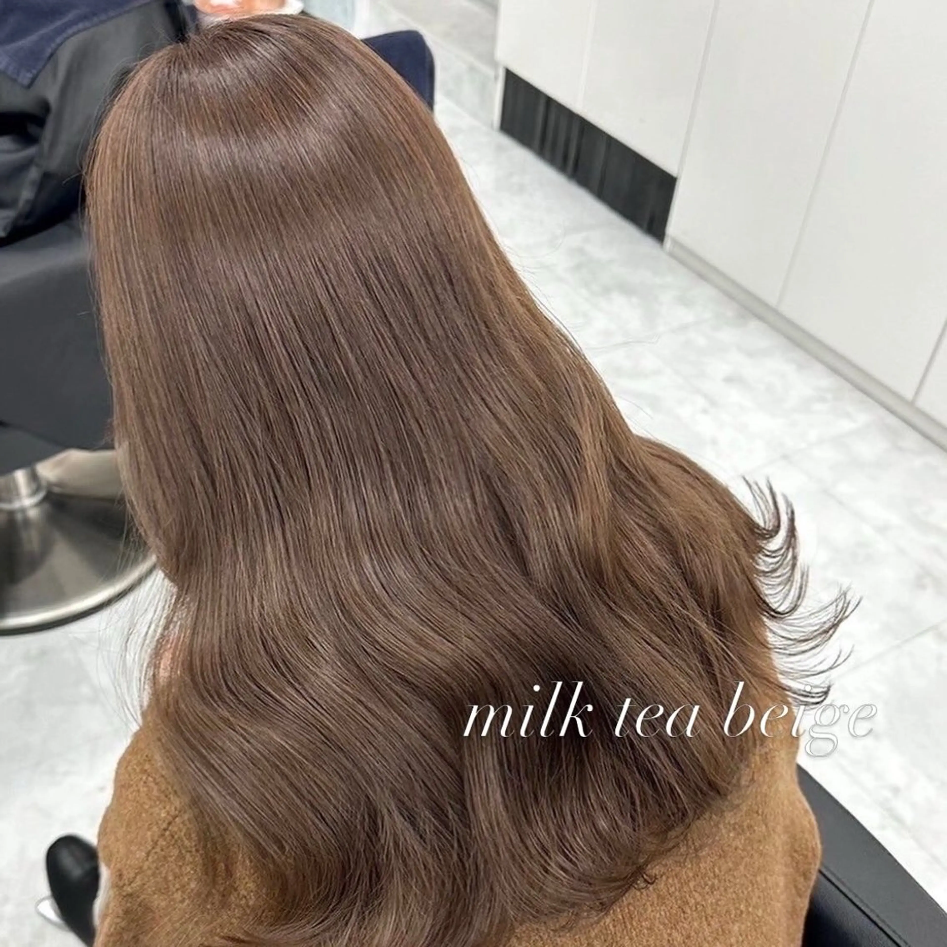 ロング カラー ヘアアレンジ 🦋艶出しワンカラー 🦋MASAKIのヘアスタイル