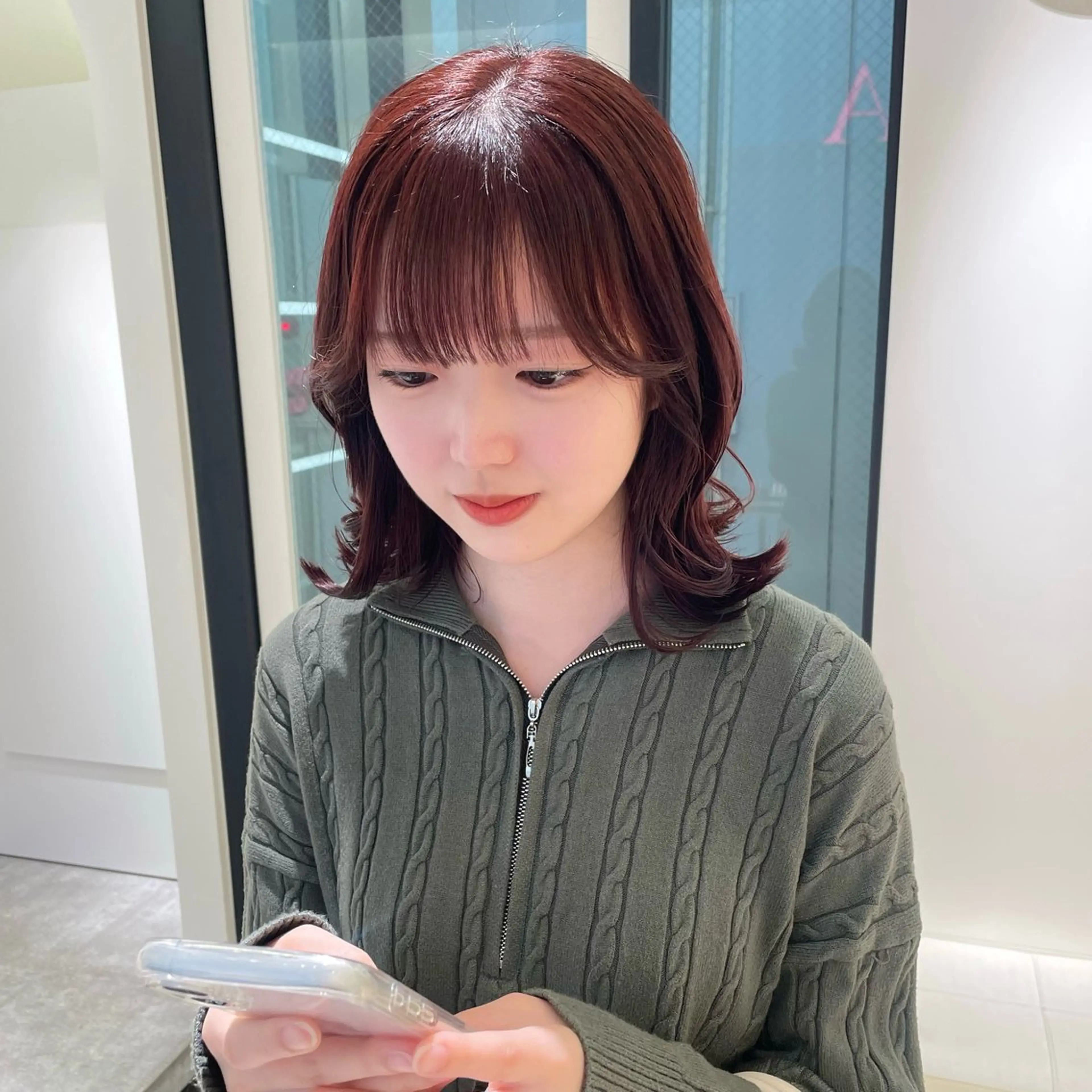 ショート カラー Parve Mix /頓宮 稚愛🤍のヘアスタイル