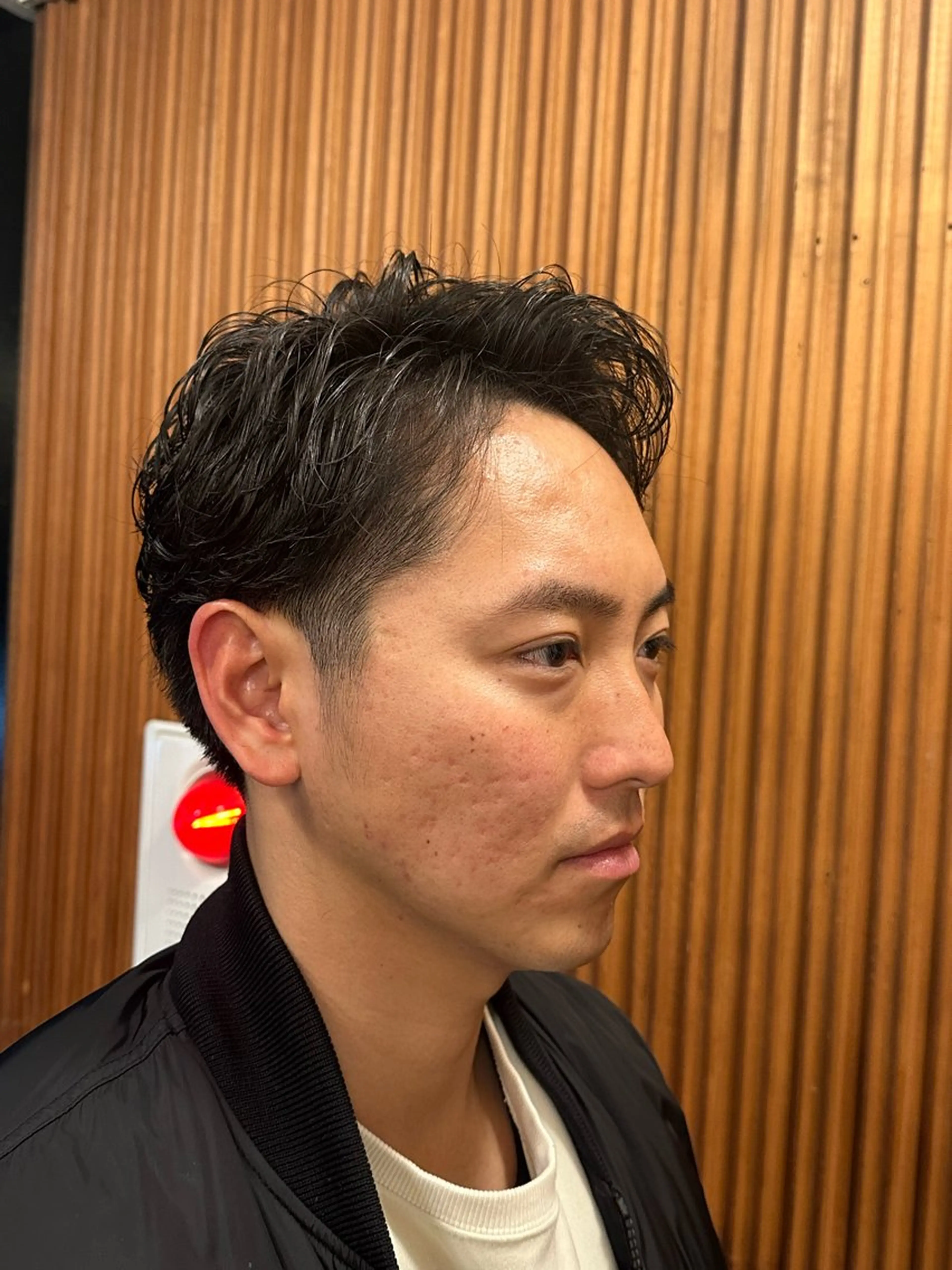 パーマ 藤本 豪海のヘアスタイル