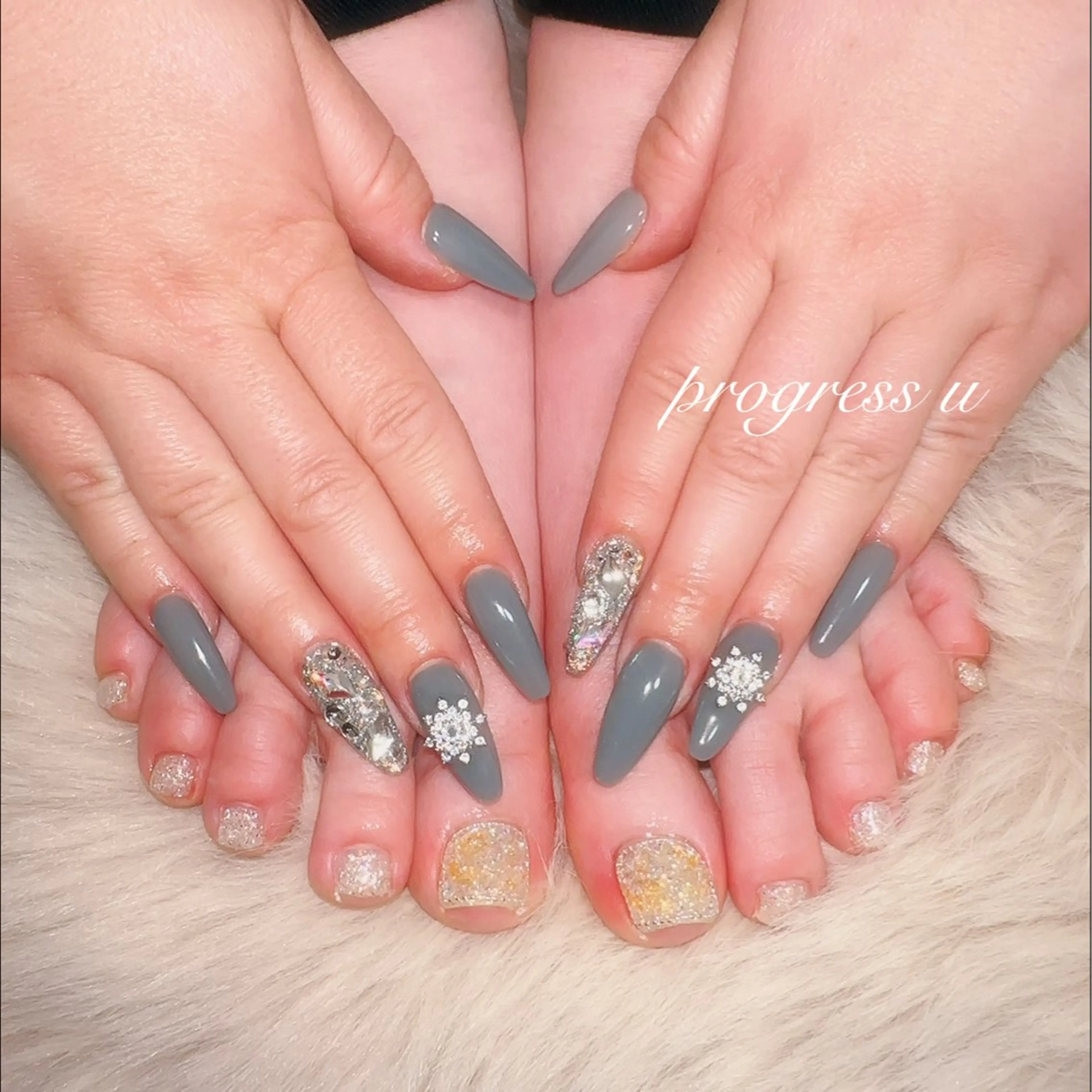ネイル ハンドネイル progress uのネイルデザイン